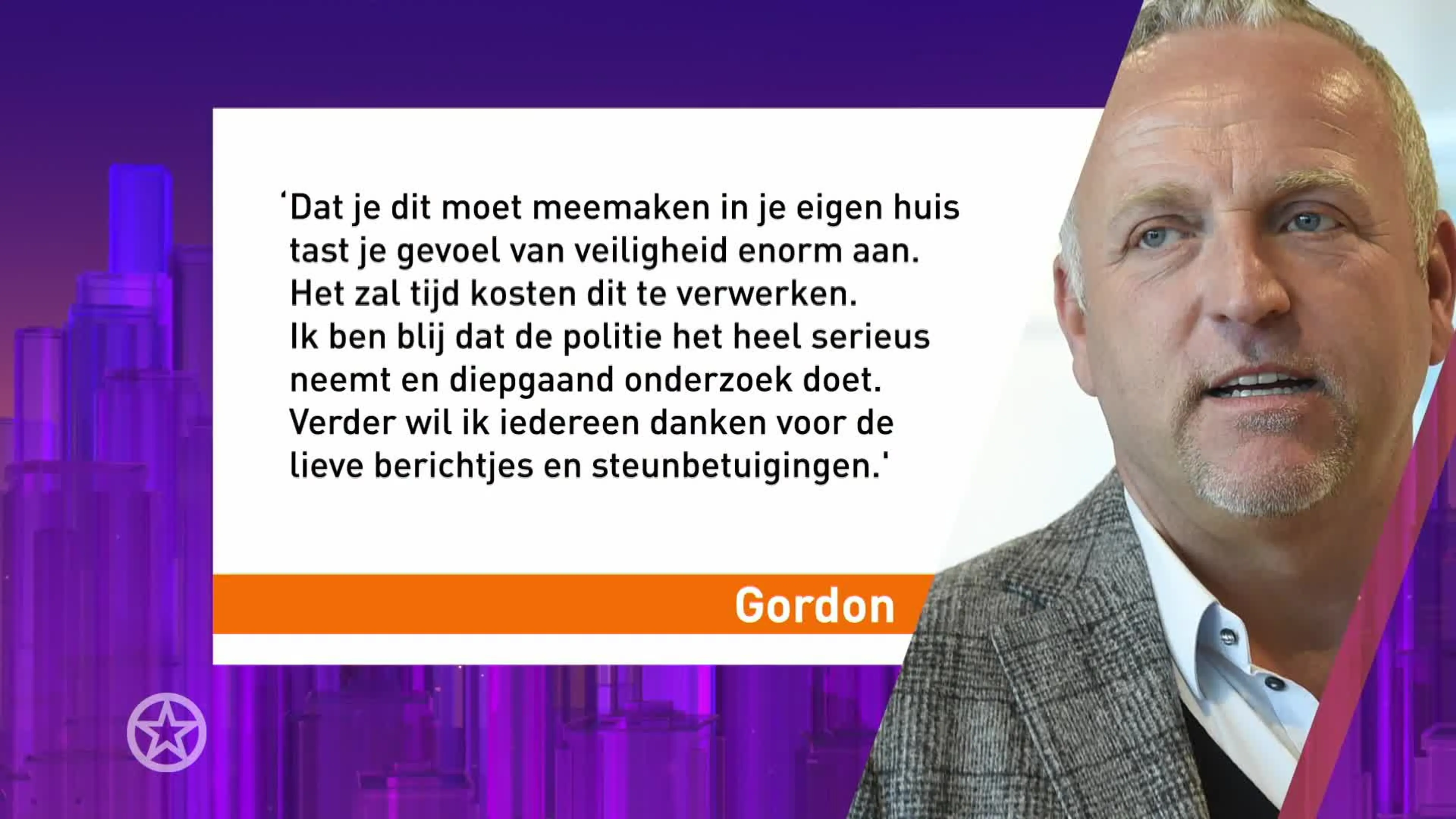 Gordon overvallen