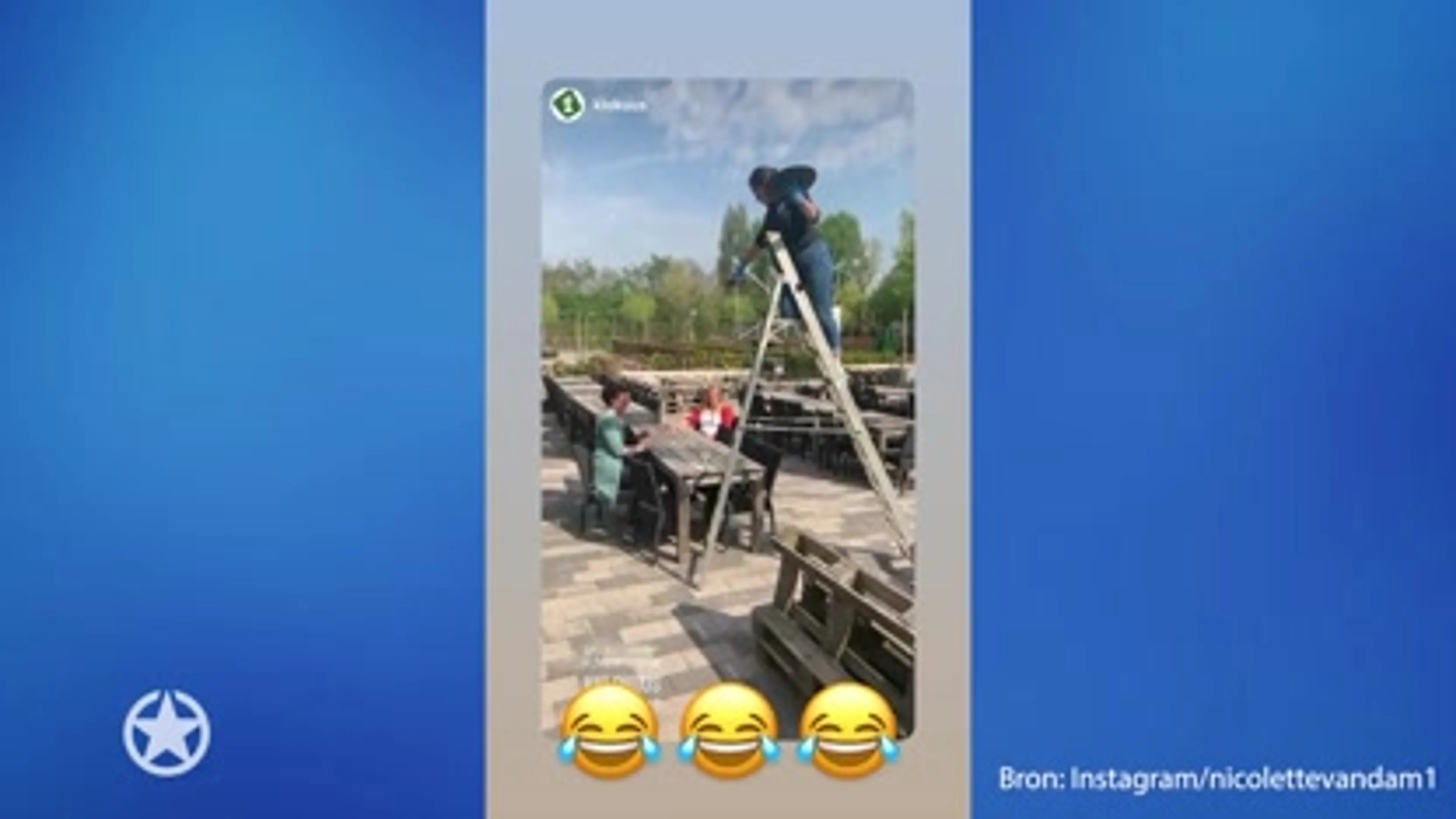 Nicolette van Dam gaat 'viraal' met hilarisch 1,5 meter-video