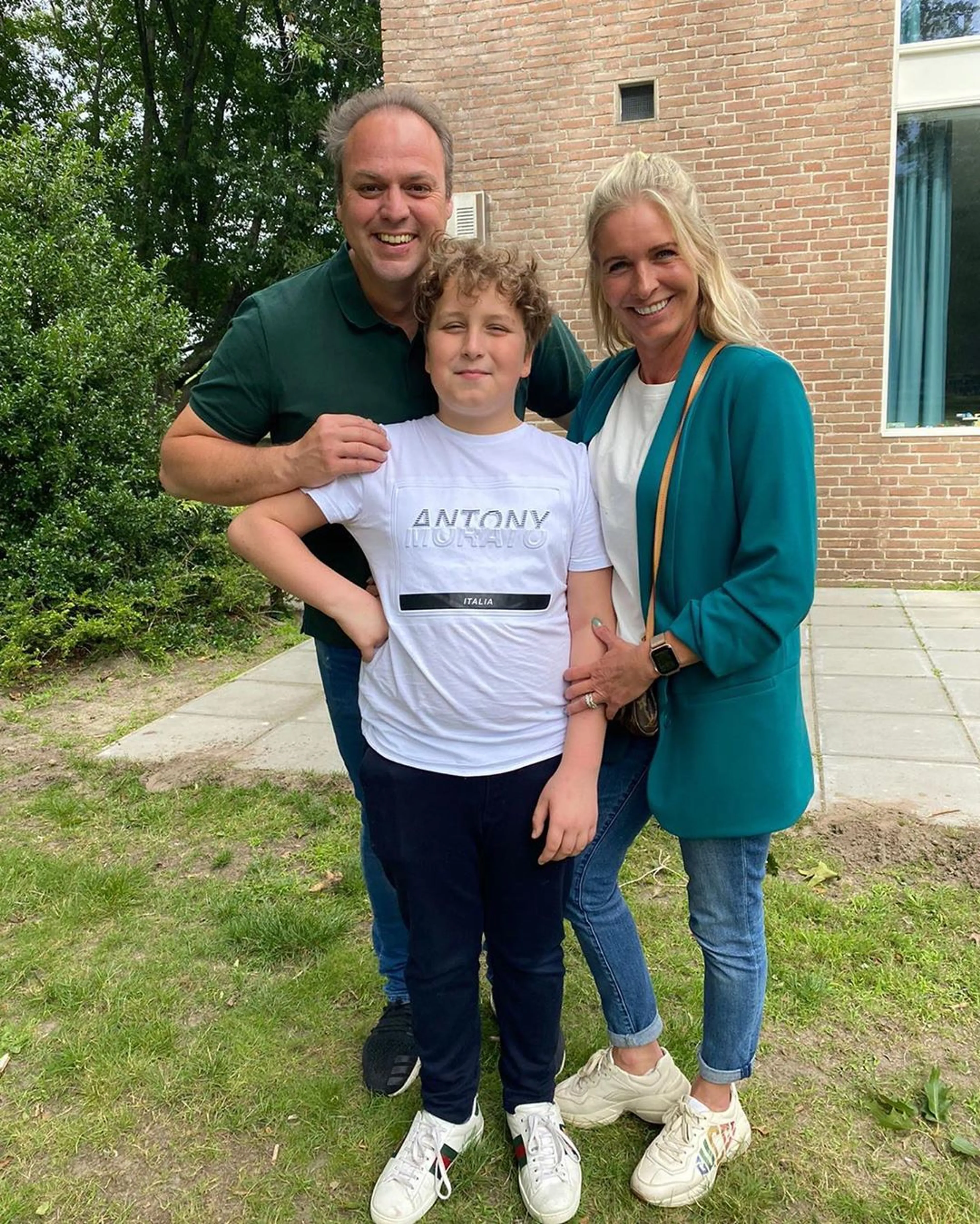 Frans en Mariska Bauer delen prachtig moment met zoon