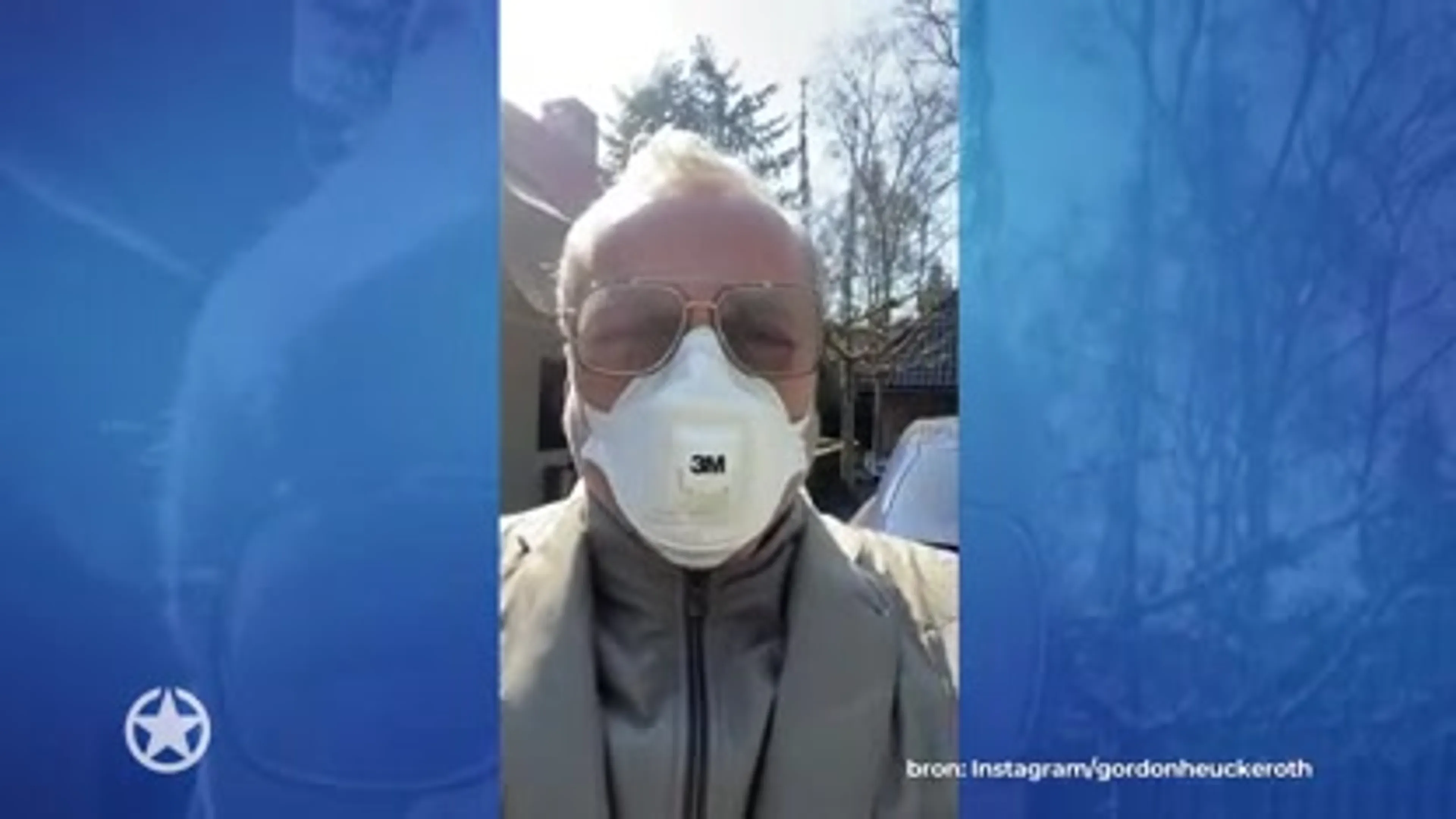Zó beschermt Gordon zich tegen het coronavirus