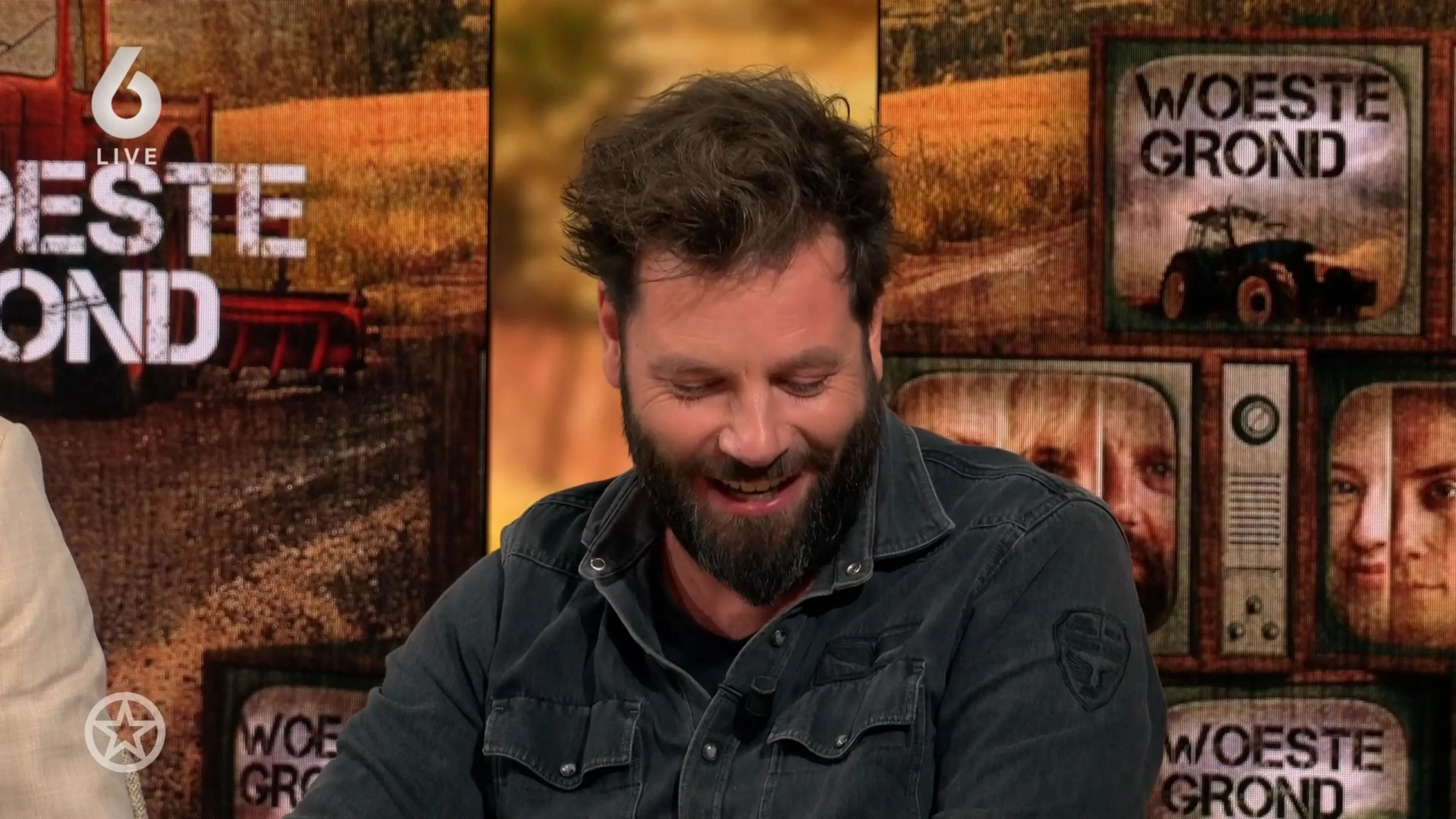 Hendrik Jan Bökkers vertelt in de studio over Woeste Grond