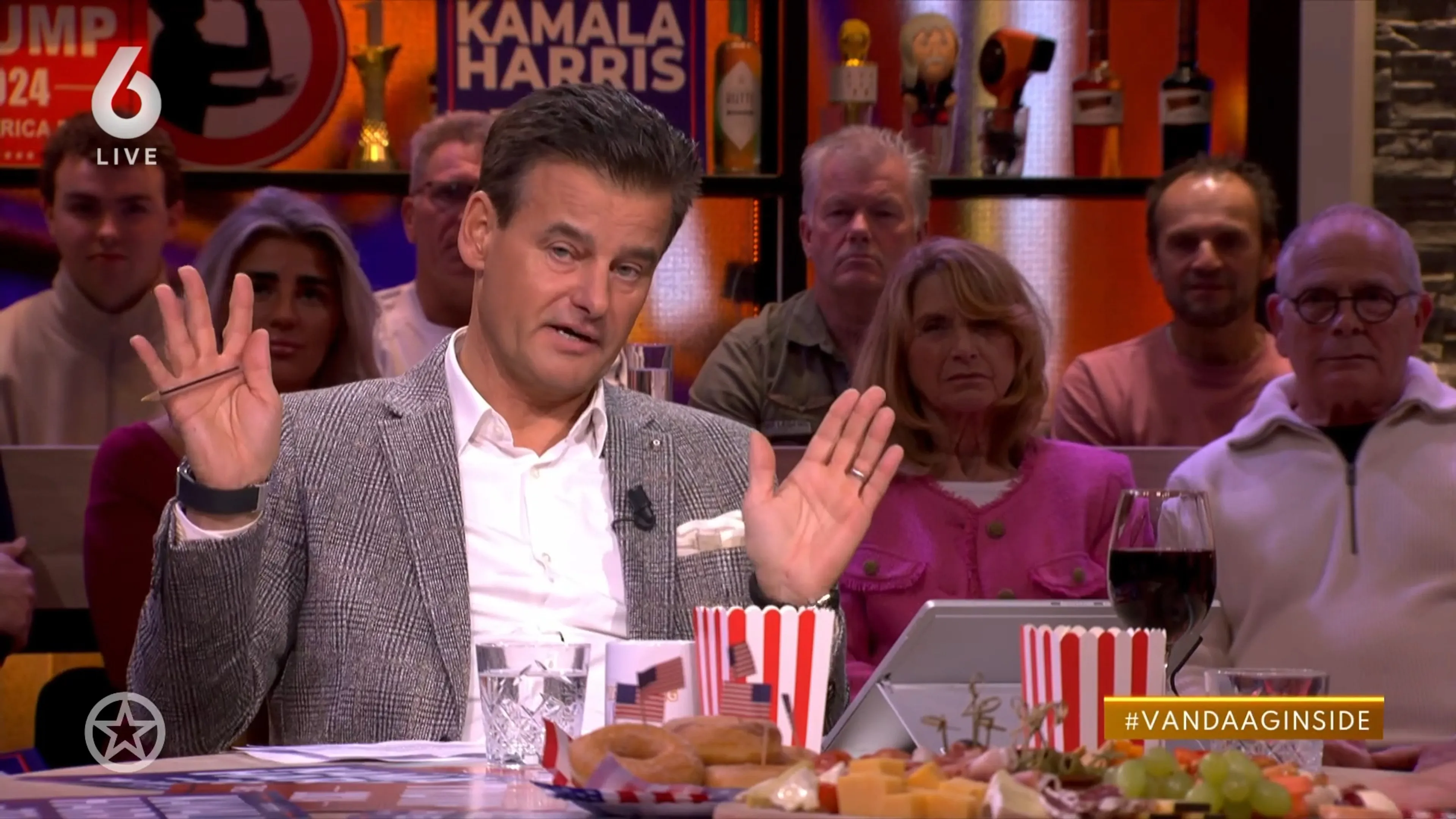 'Vandaag Inside-gast loopt woest weg'