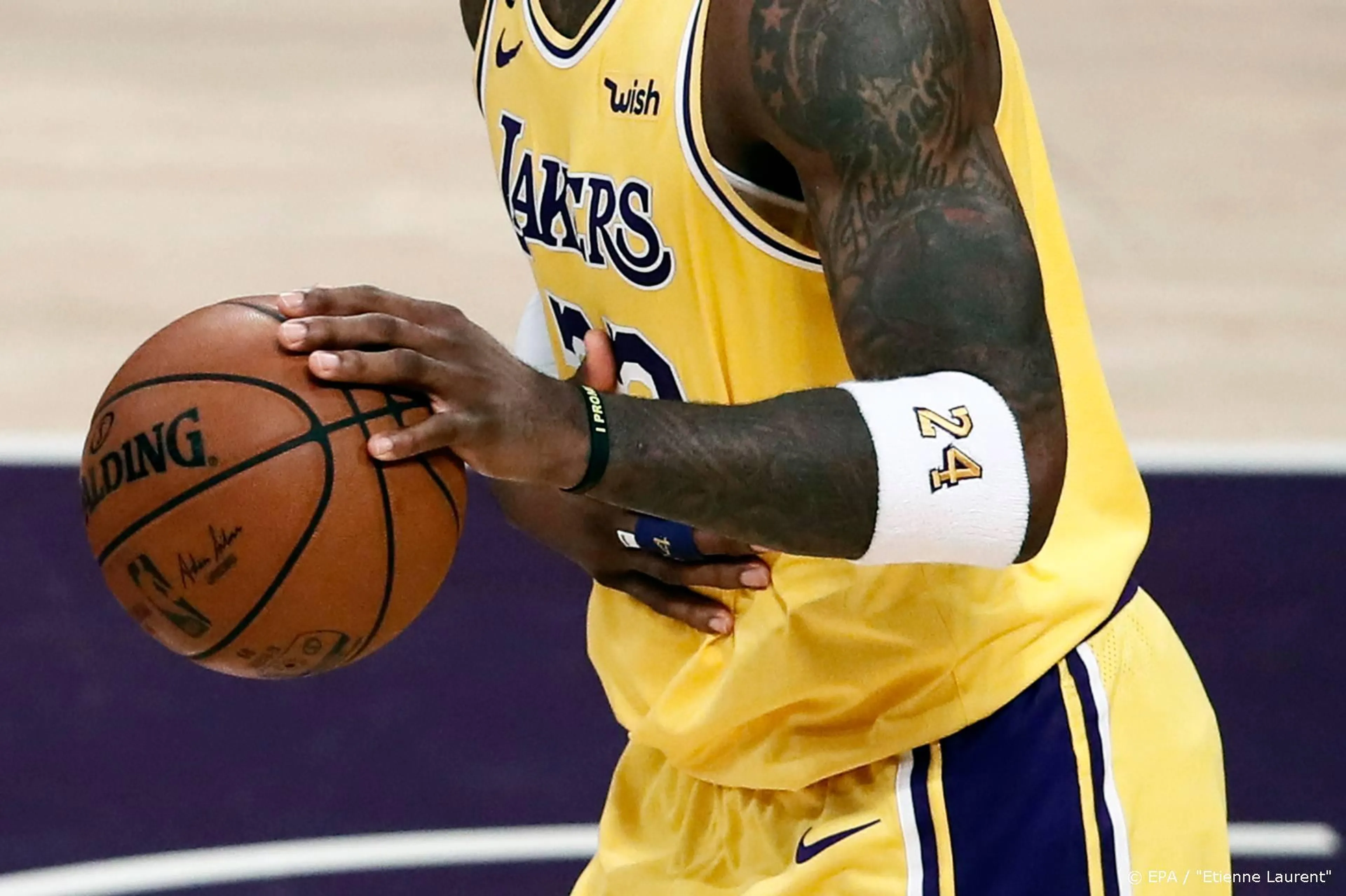 Kobe Bryant vorige week in besloten kring begraven
