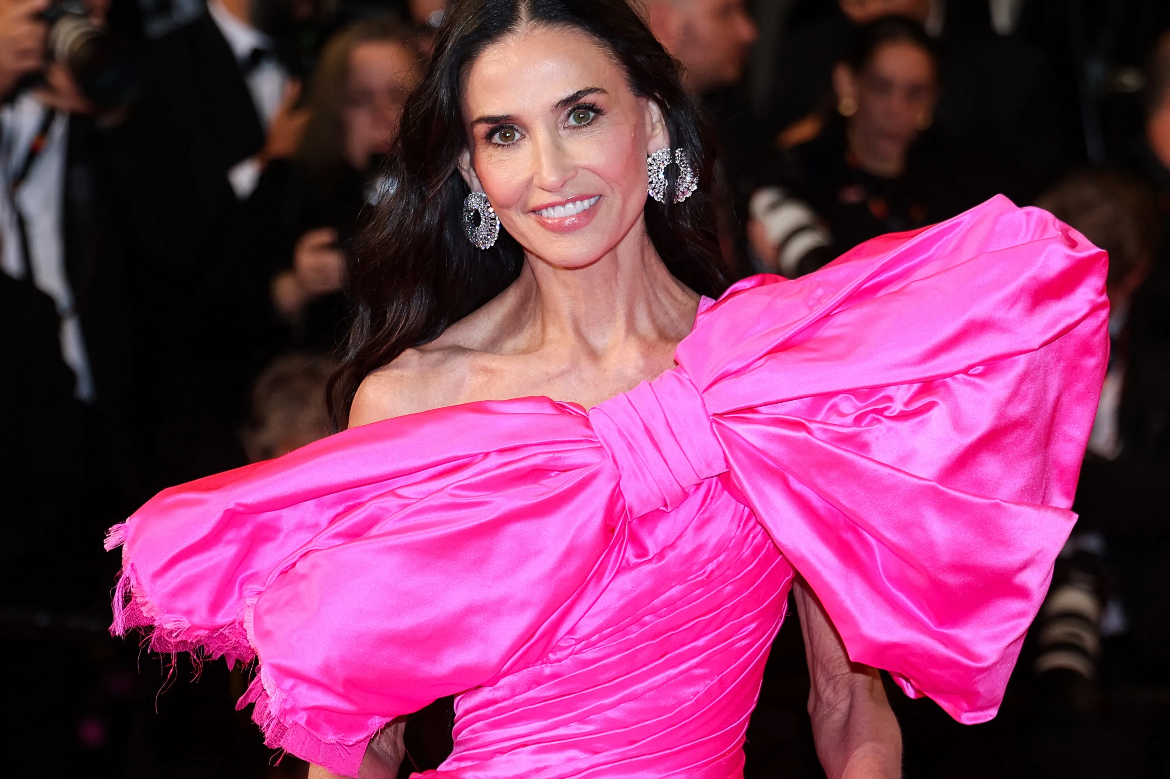 'Te dunne' Demi Moore maakt tongen los op Cannes Film Festival