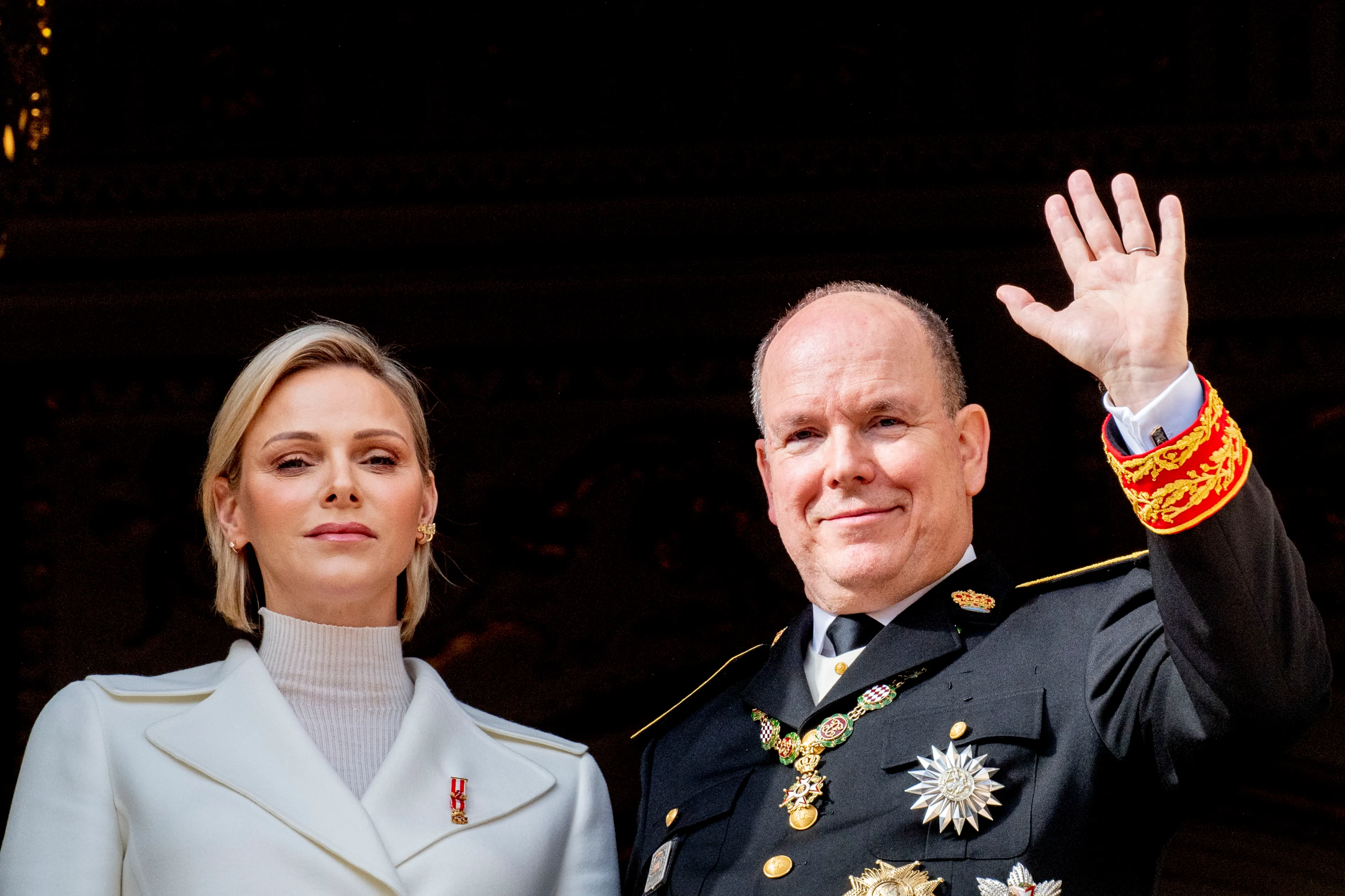 Besmette prins Albert diep geraakt