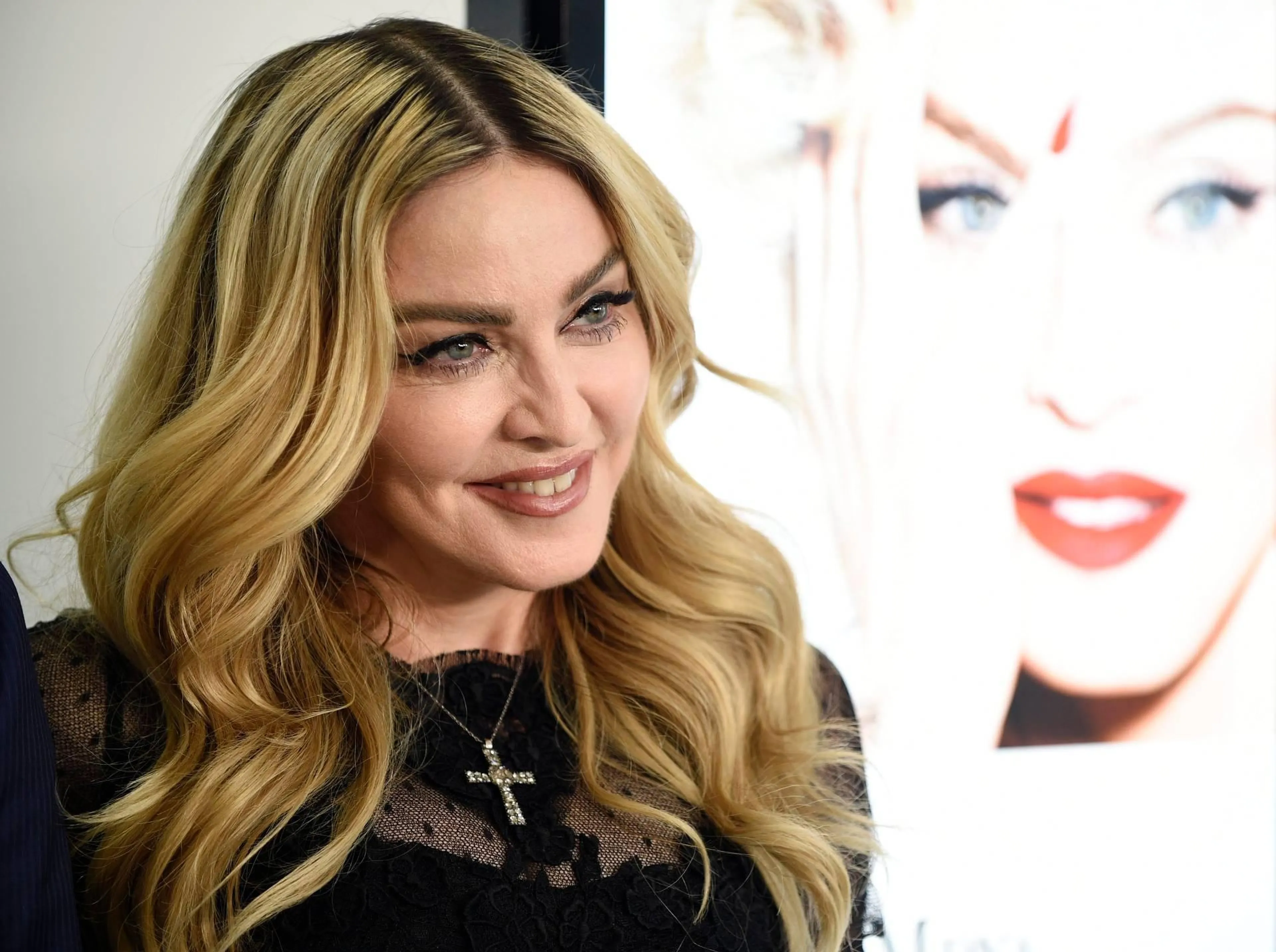 Concert Madonna afgekapt