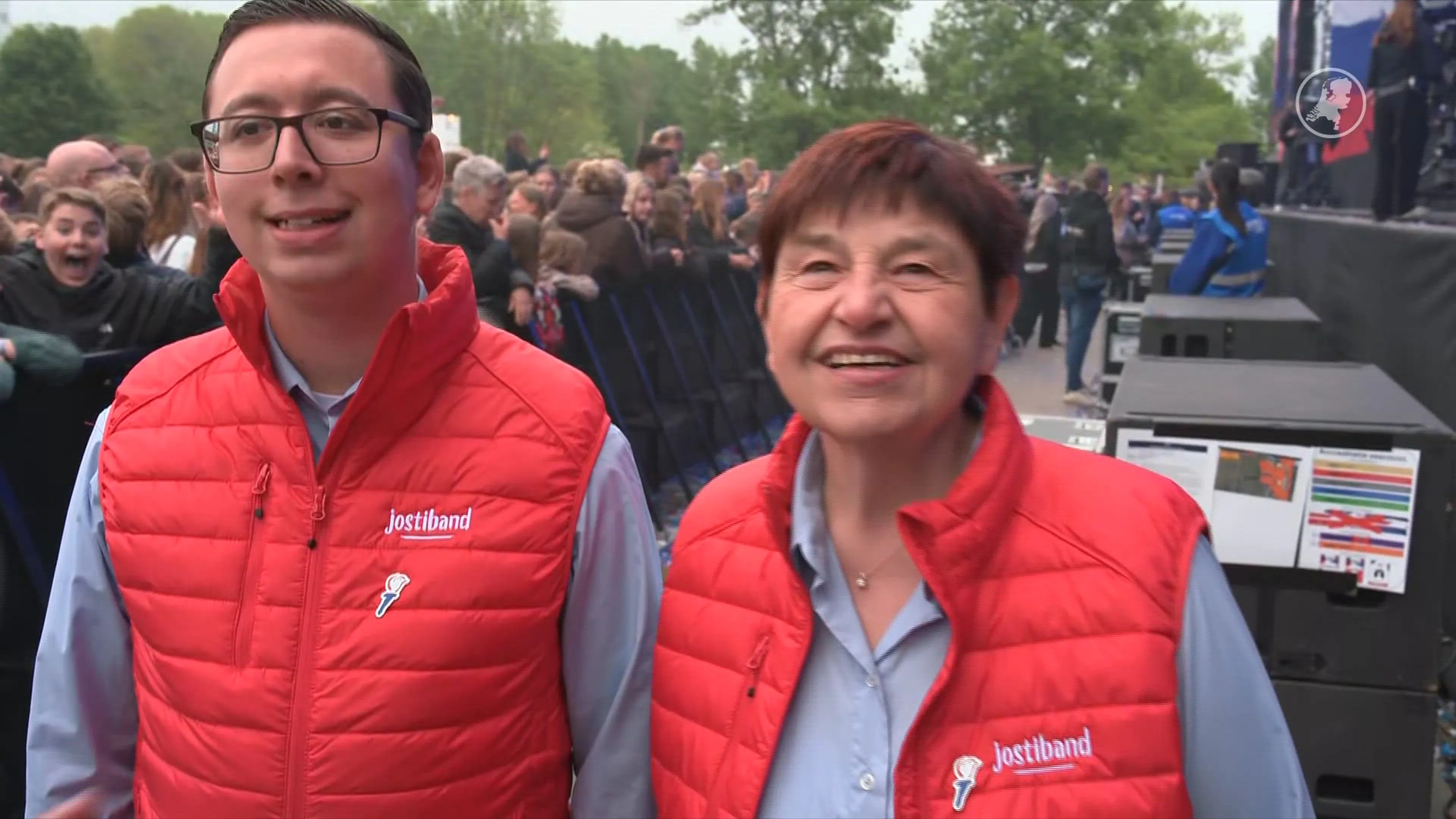 Jostiband straalt op Bevrijdingsfestival