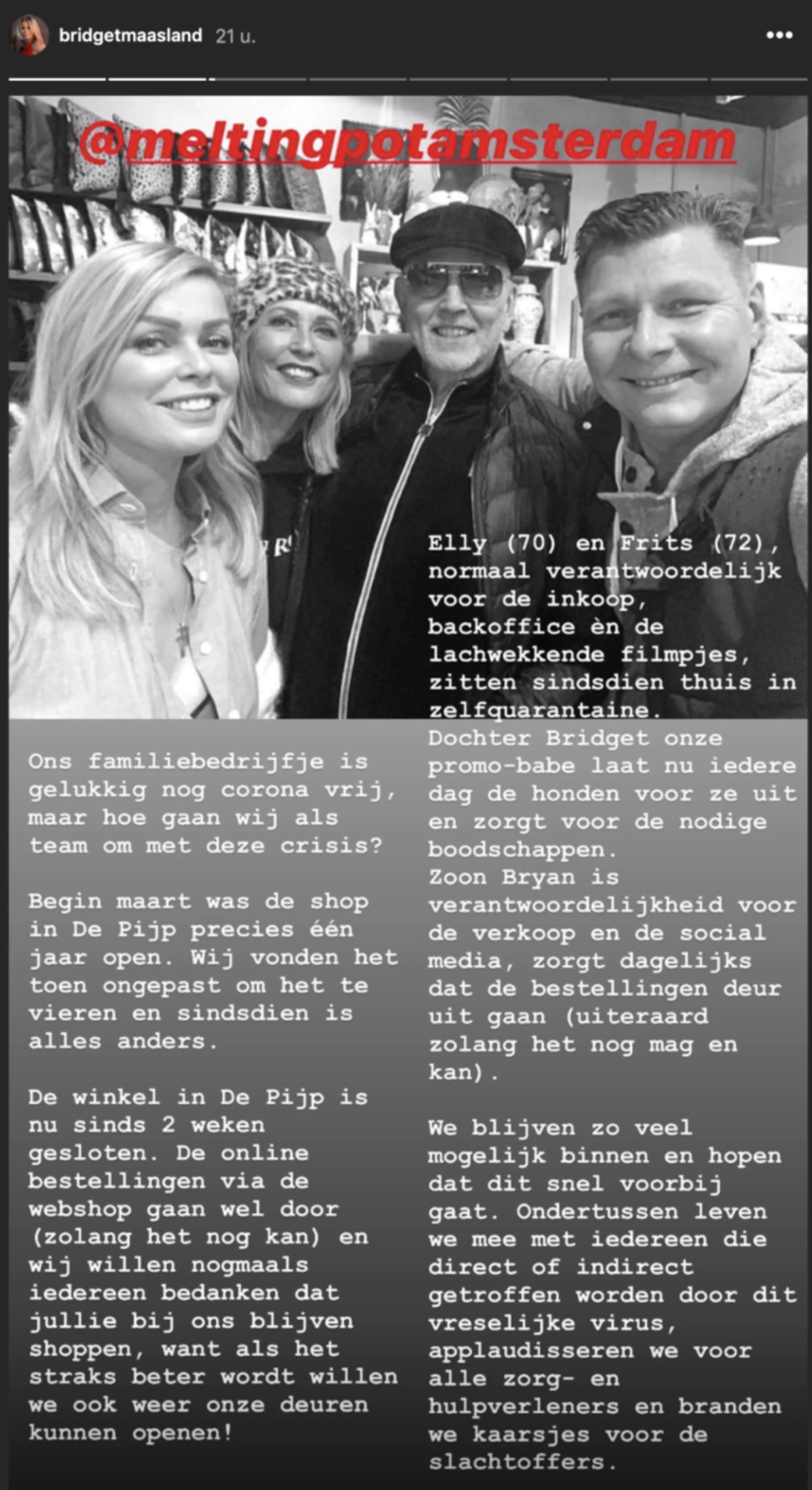 Zo ziet de broer van Bridget Maasland eruit!