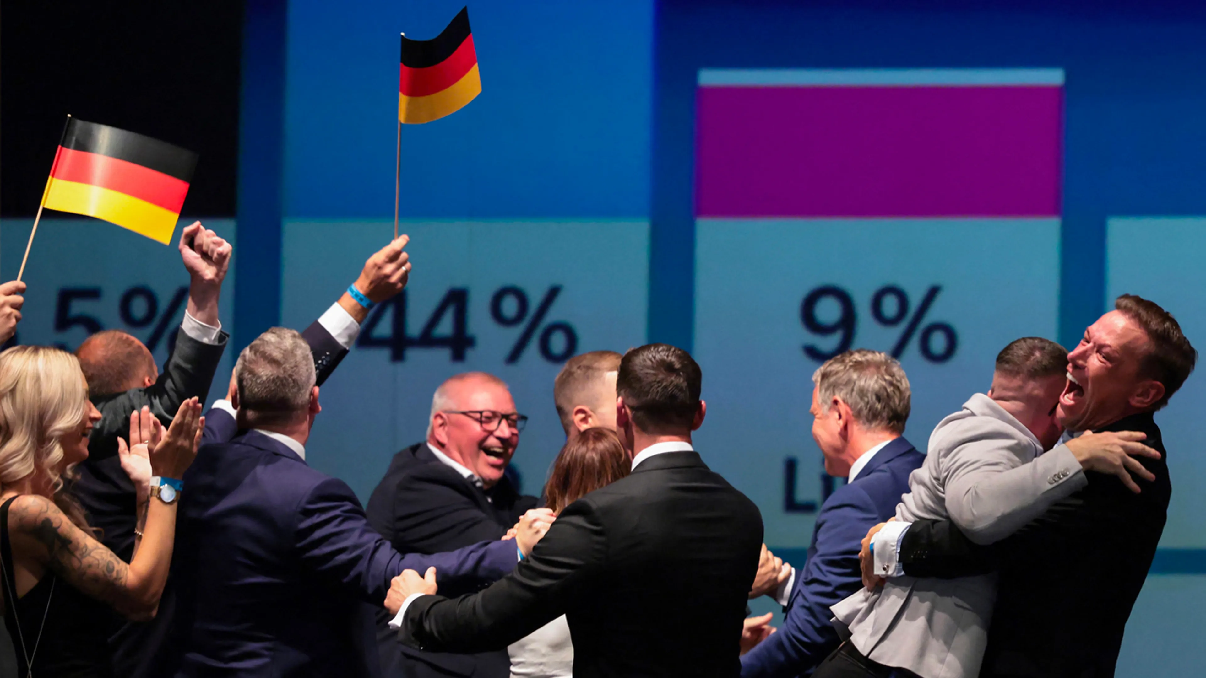 Ontzetting bij Groenen, Die Linke en SPD over forse winst AfD