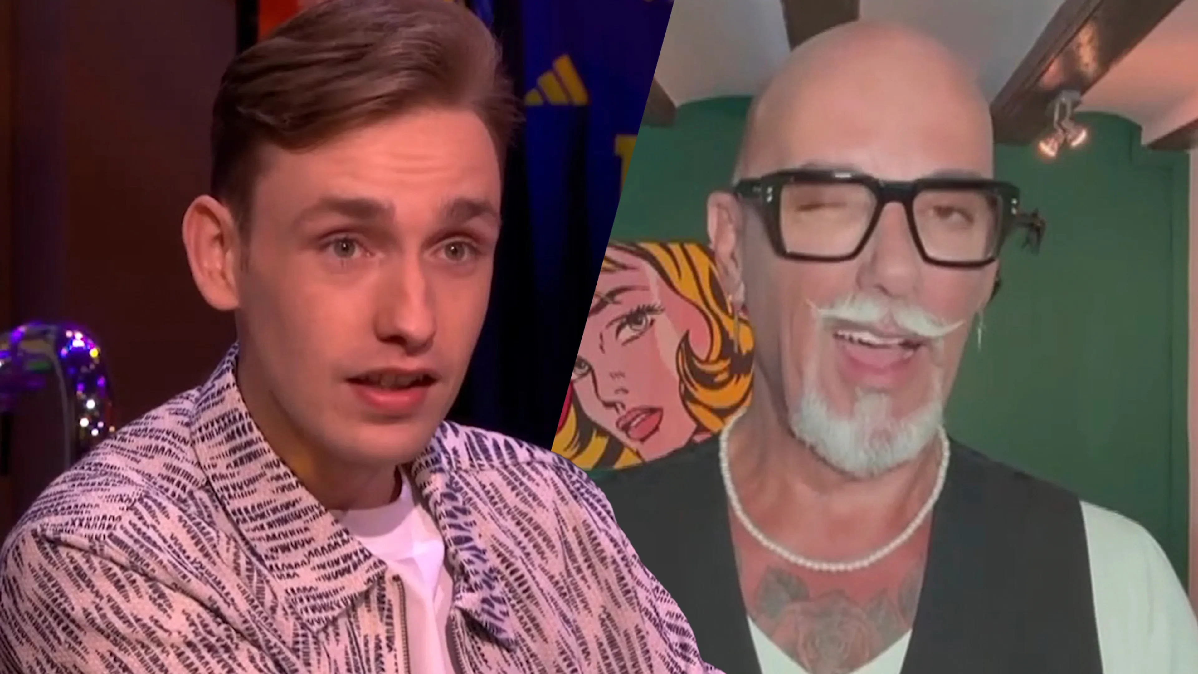 Nicky van der Gijp live op tv verrast met videoboodschappen voor zijn verjaardag