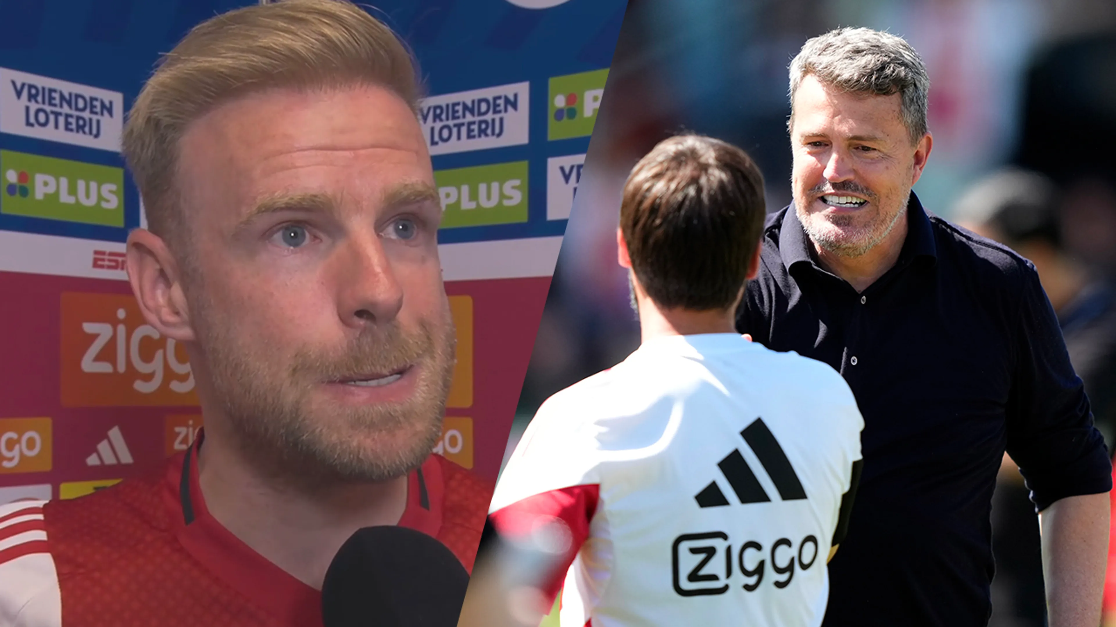 Tranen bij Davy Klaassen en Óscar García na behalen van tweede voorronde Conference League met Ajax