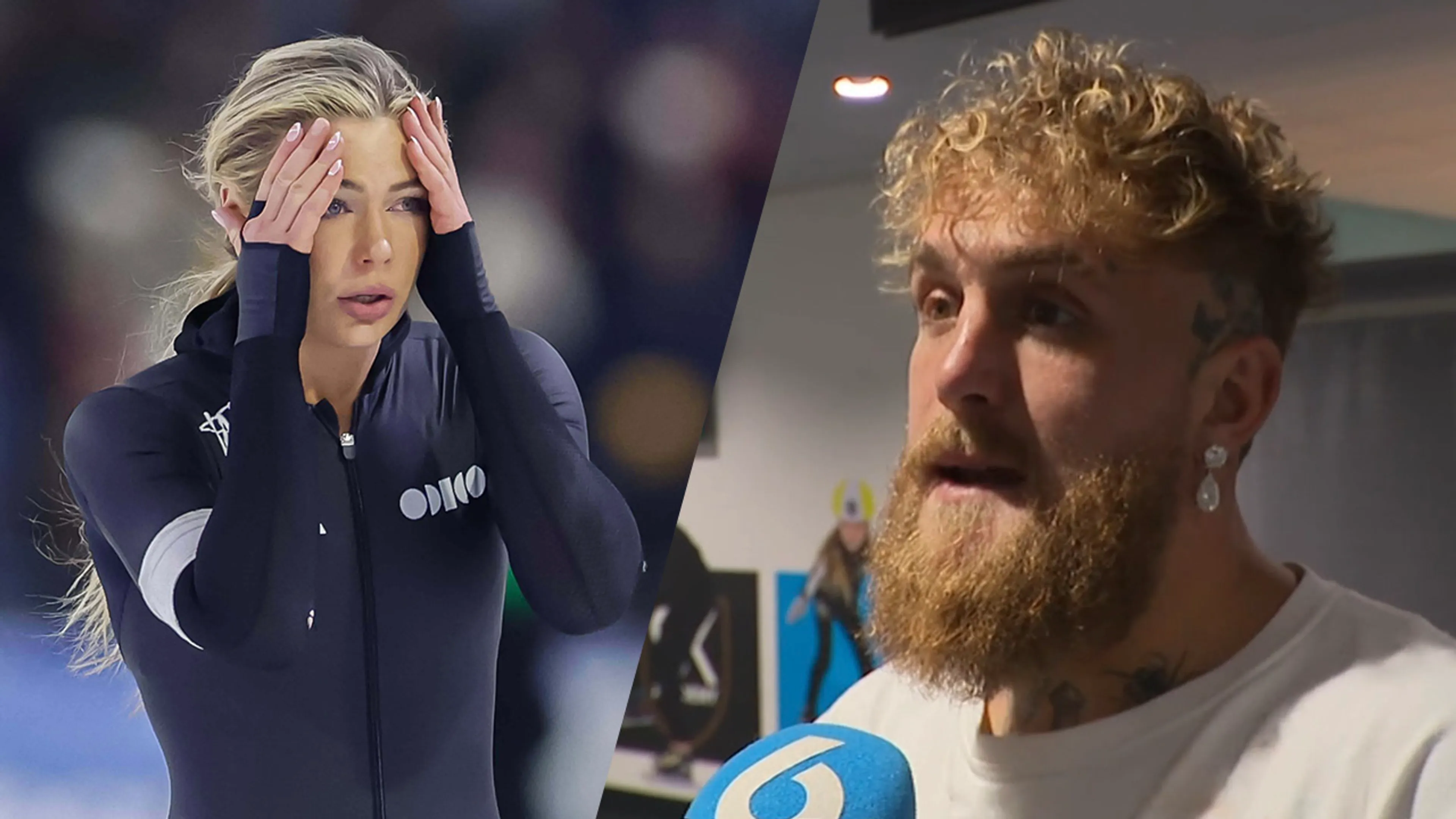 Jake Paul troost aangeslagen Jutta Leerdam: 'Mijn hart is gebroken, ik weet dat dit haar hele leven is'