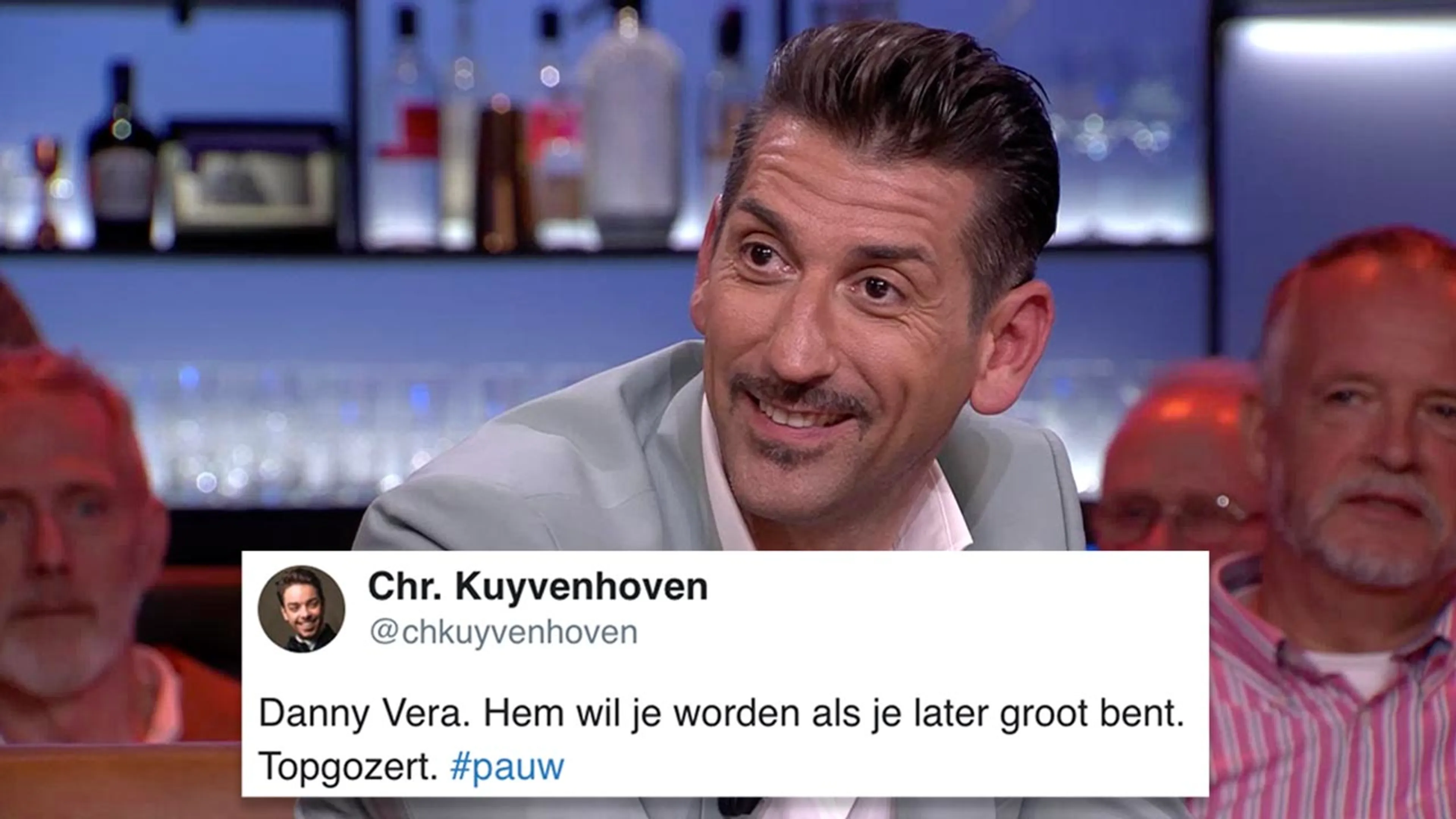 Lovende reacties op Danny Vera bij Pauw: 'Zo'n vent gun je succes'