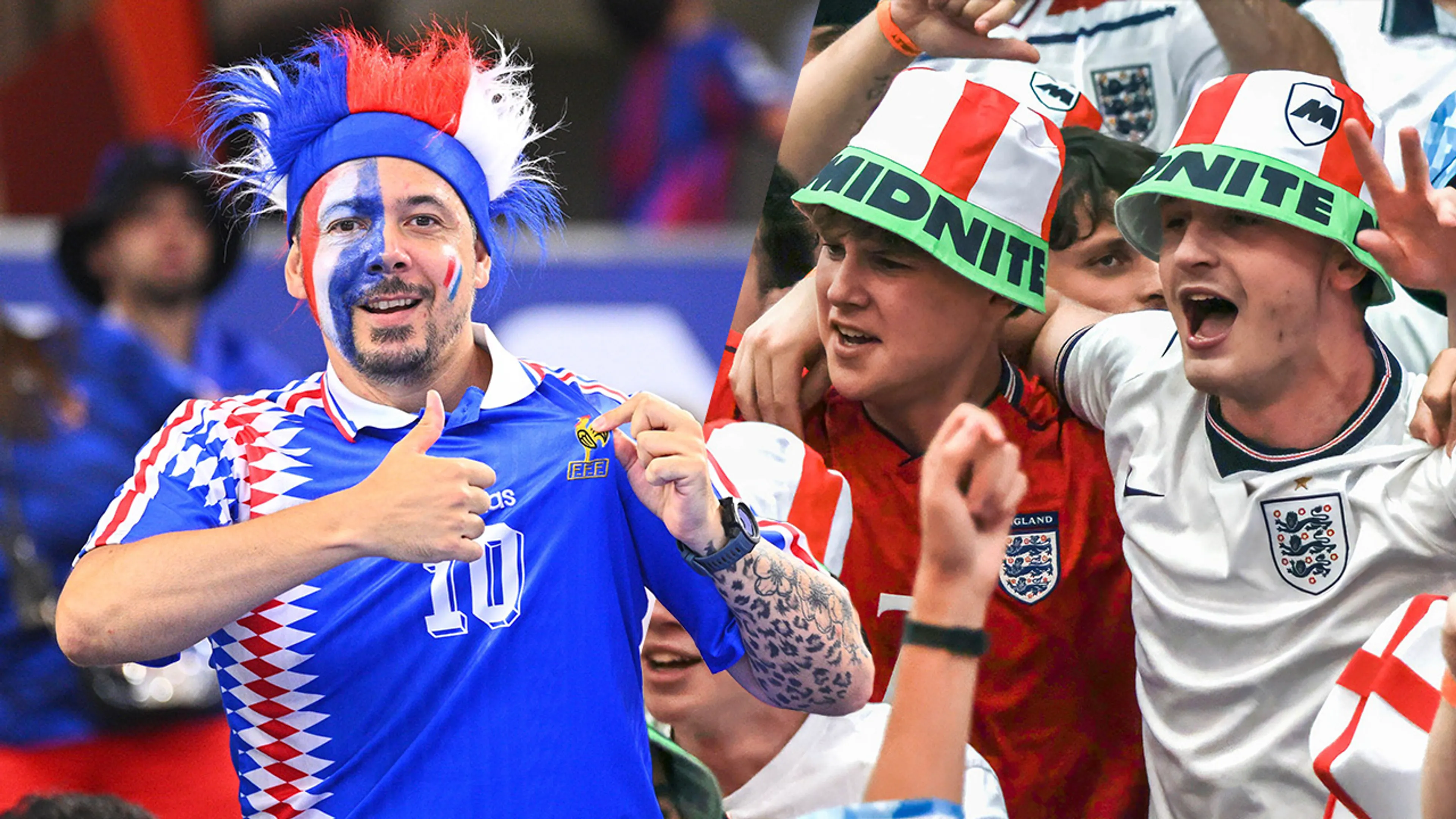 Voorspel onder meer de eindstand van Frankrijk - Engeland en maak kans op mooie prijzen!