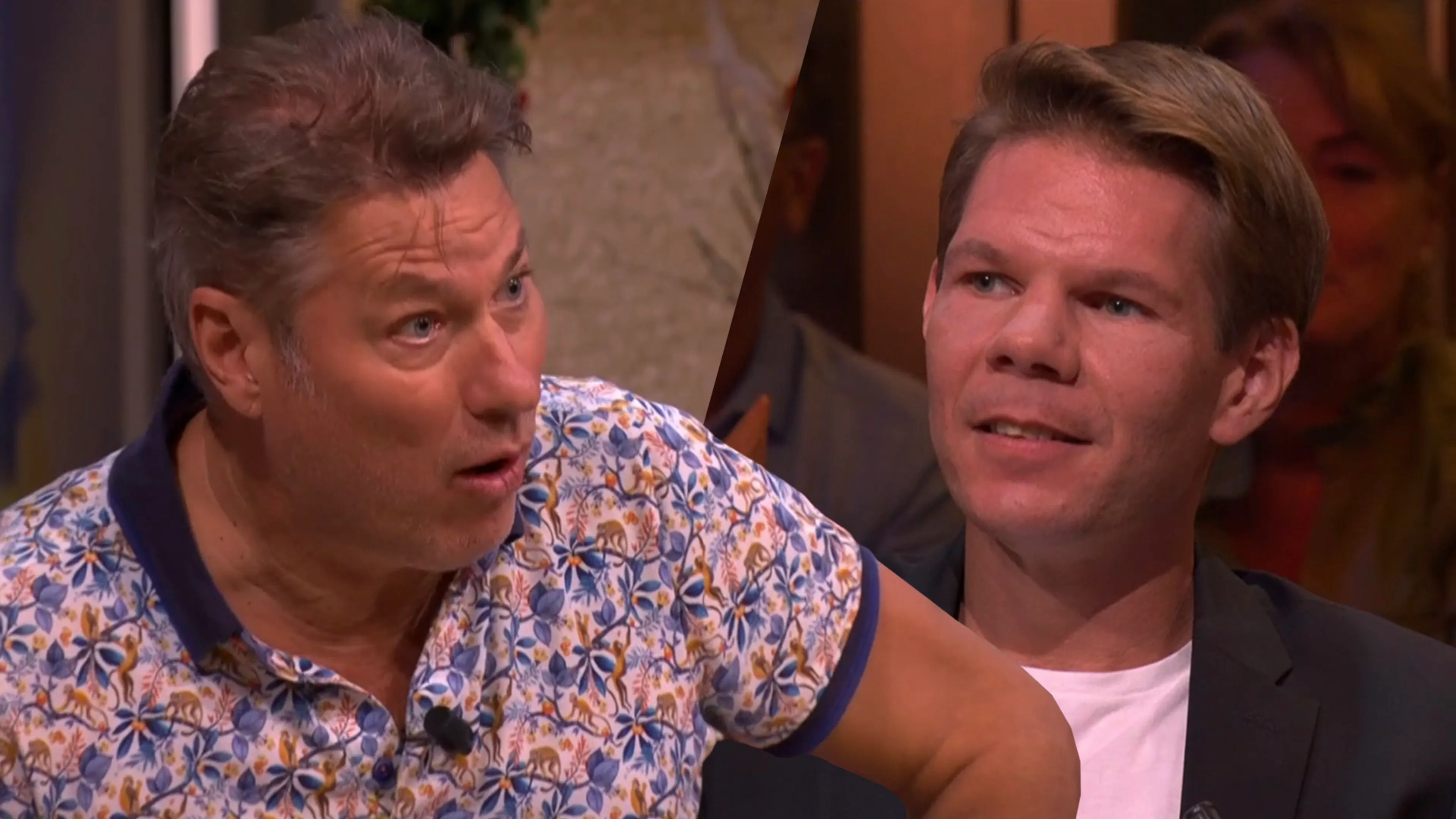 Sander de Kramer tegen Victor Vlam: 'Nou moet je nog effe je kop houden!' 