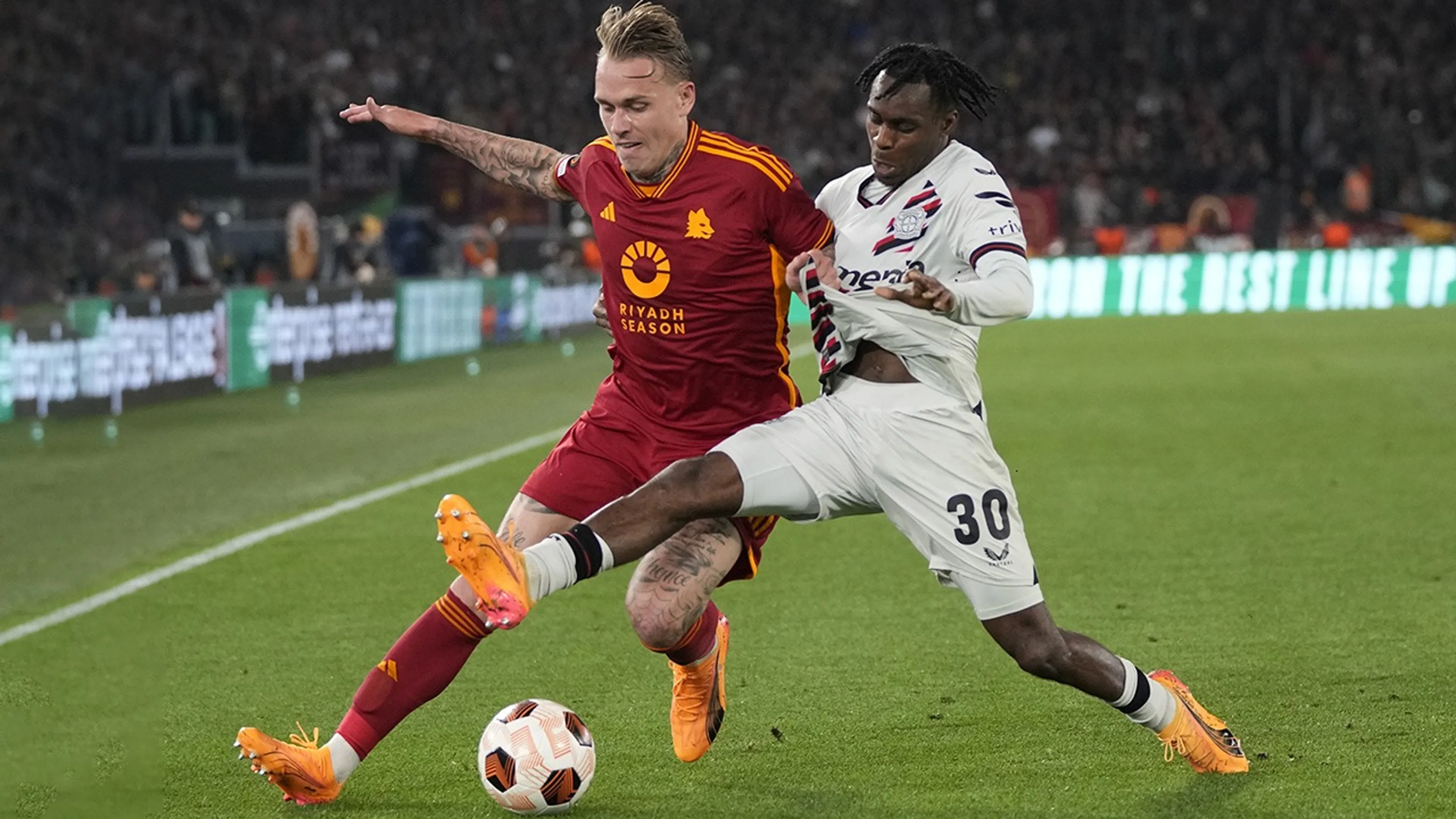 SAMENVATTING: AS Roma - Bayer Leverkusen (halve finale Europa League)