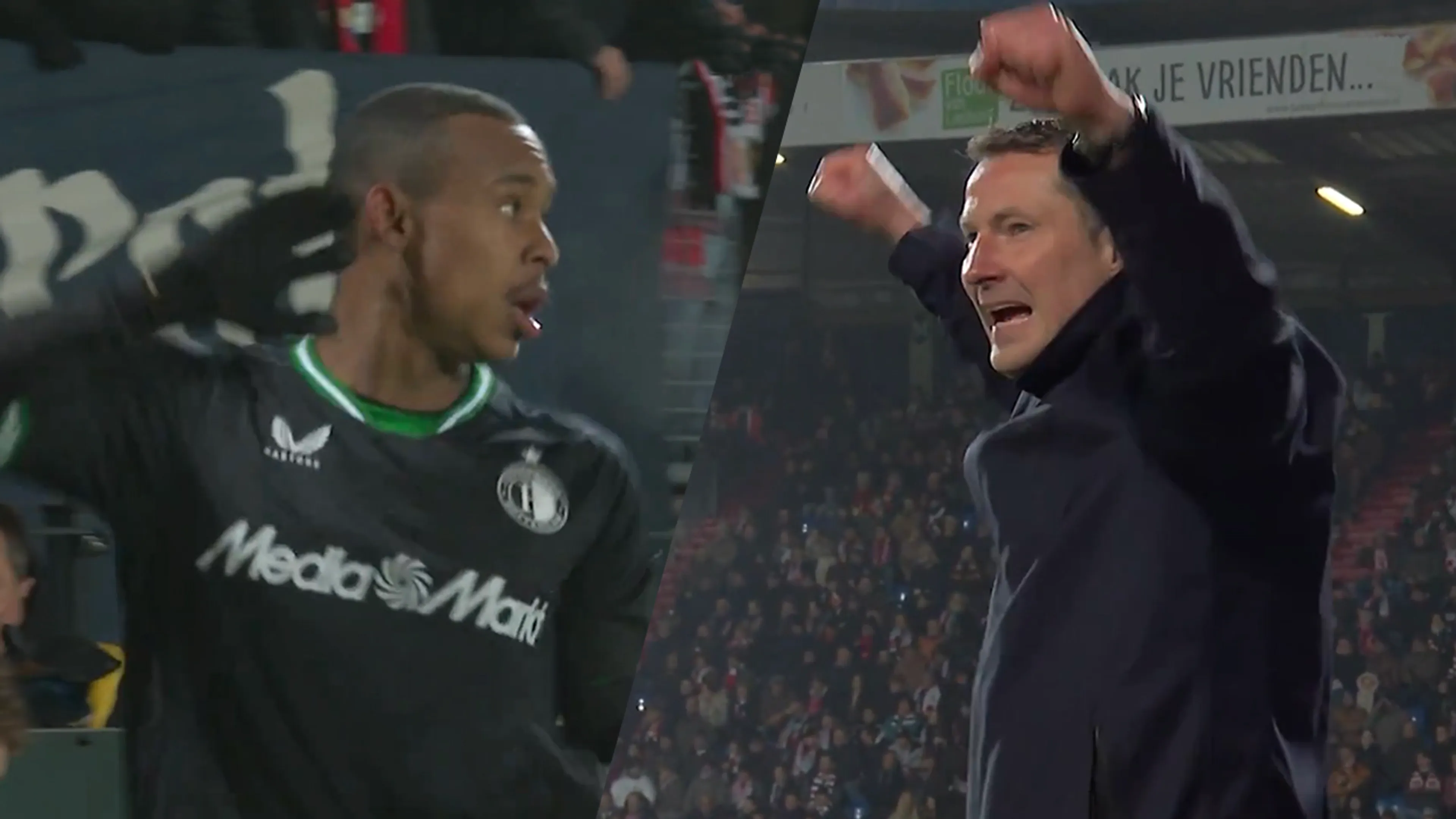 Videogoal: Paixão zet Feyenoord op voorsprong bij Willem II