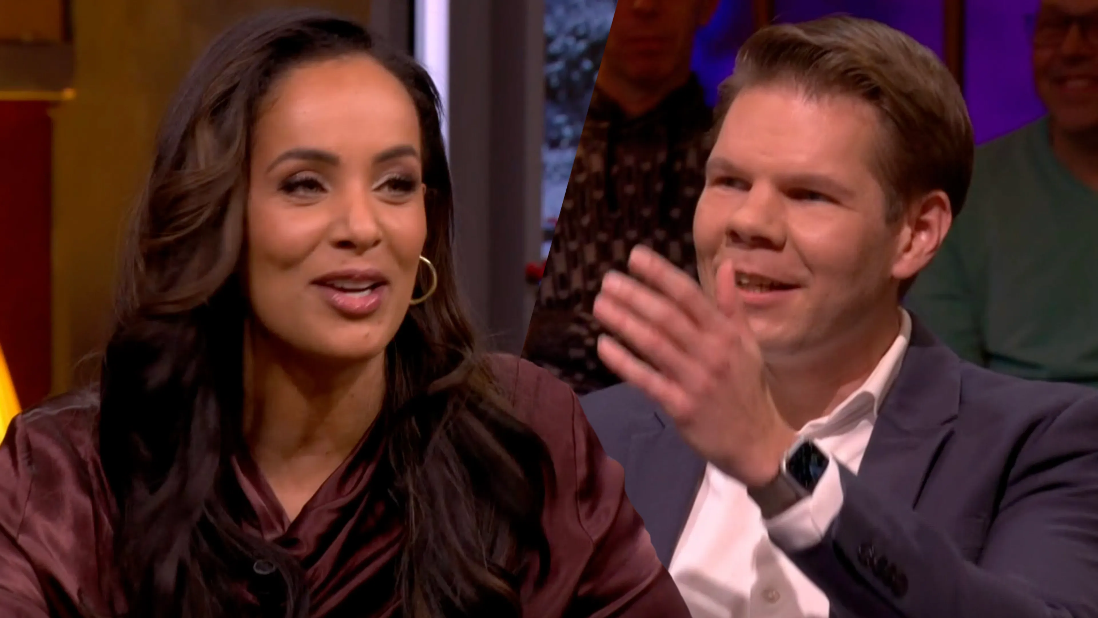 Victor Vlam spreekt Dyantha Brooks toe: 'Ik vind het wel een beetje gezeur van jou!'