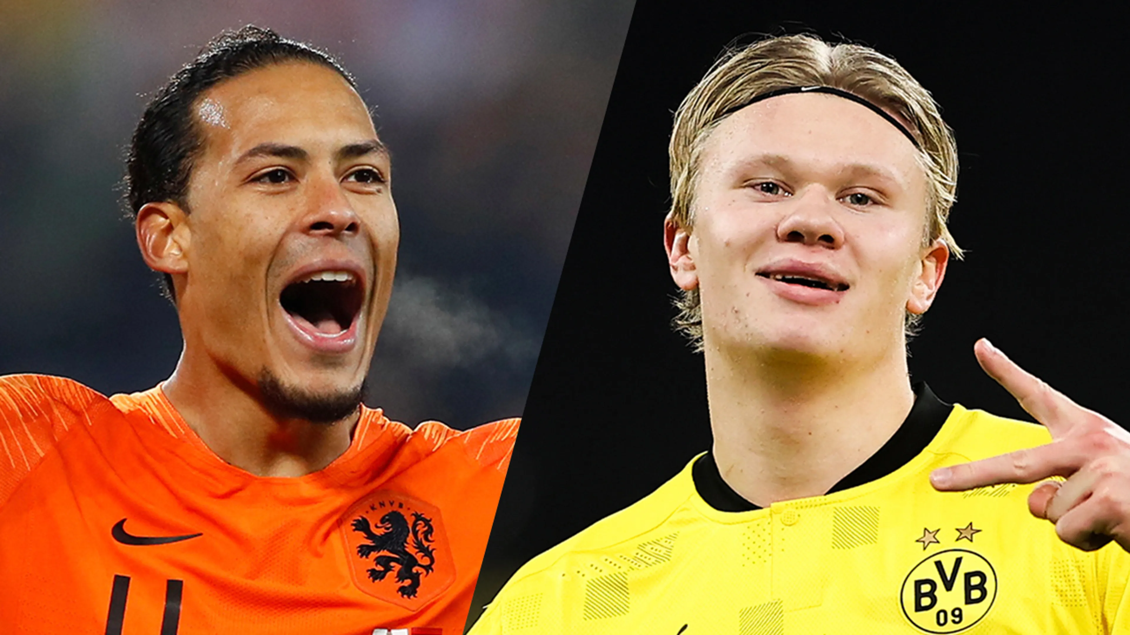 Haaland lovend over Van Dijk: 'Staat in mijn top drie beste verdedigers' 