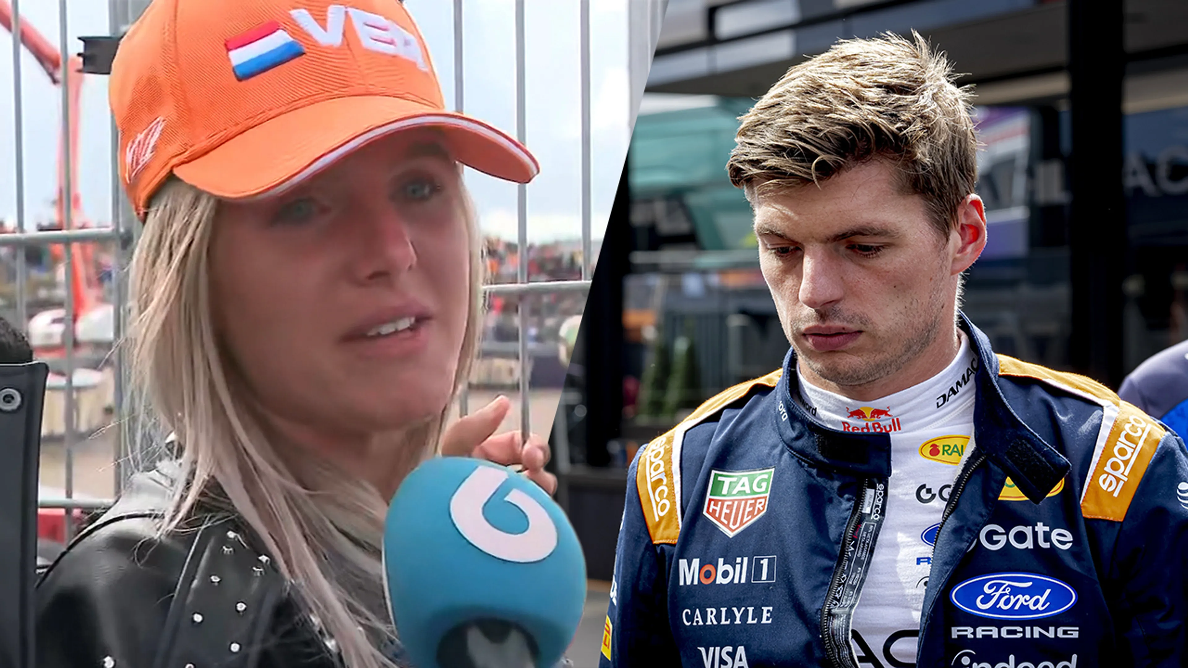 Video: tranen bij publiek in Zandvoort na crash Max Verstappen: 'Het is zonde!'