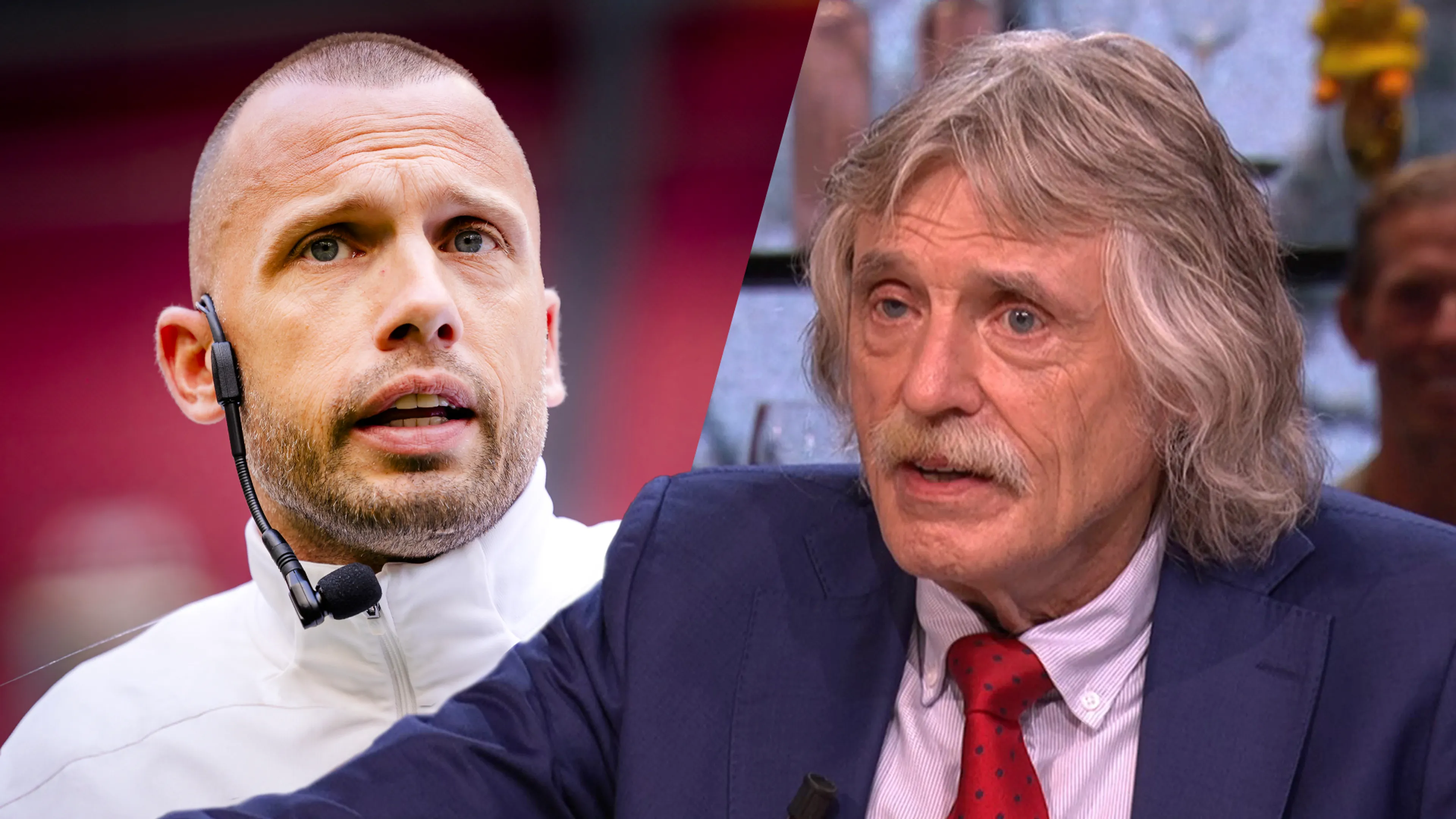 Johan Derksen over Ajax-trainer John Heitinga: 'Hoe kan zo’n simpele ziel de leiding krijgen?'