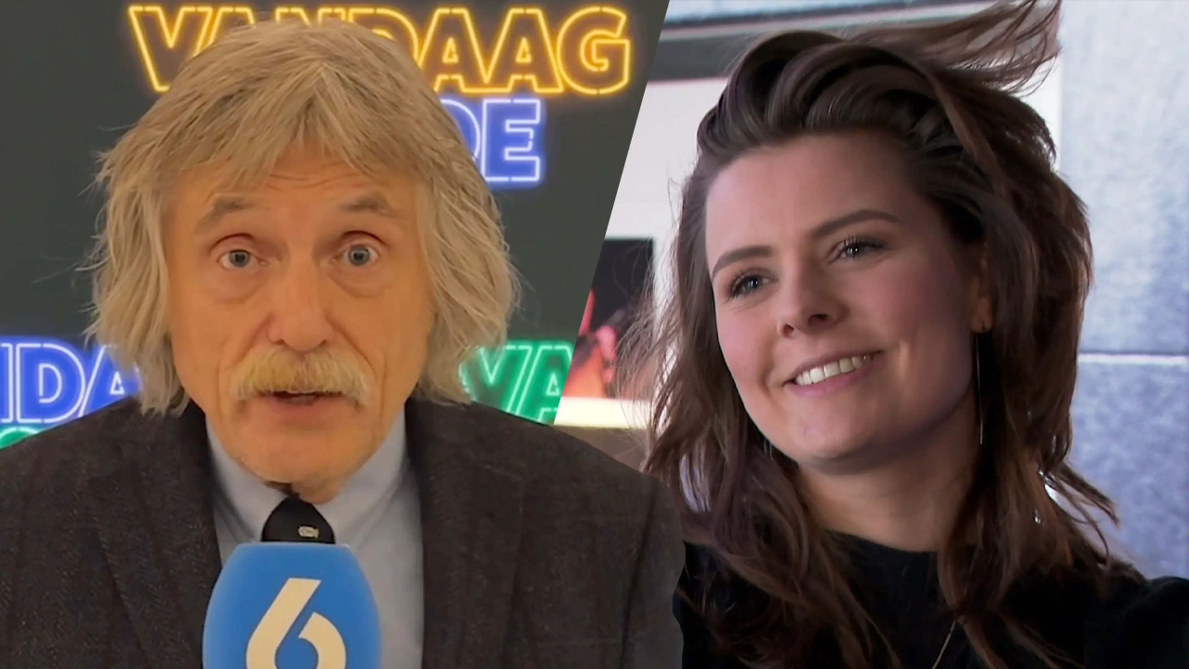 Johan heeft mooie woorden over voor Mell: 'Te gek, dat vind ik écht heel leuk!'