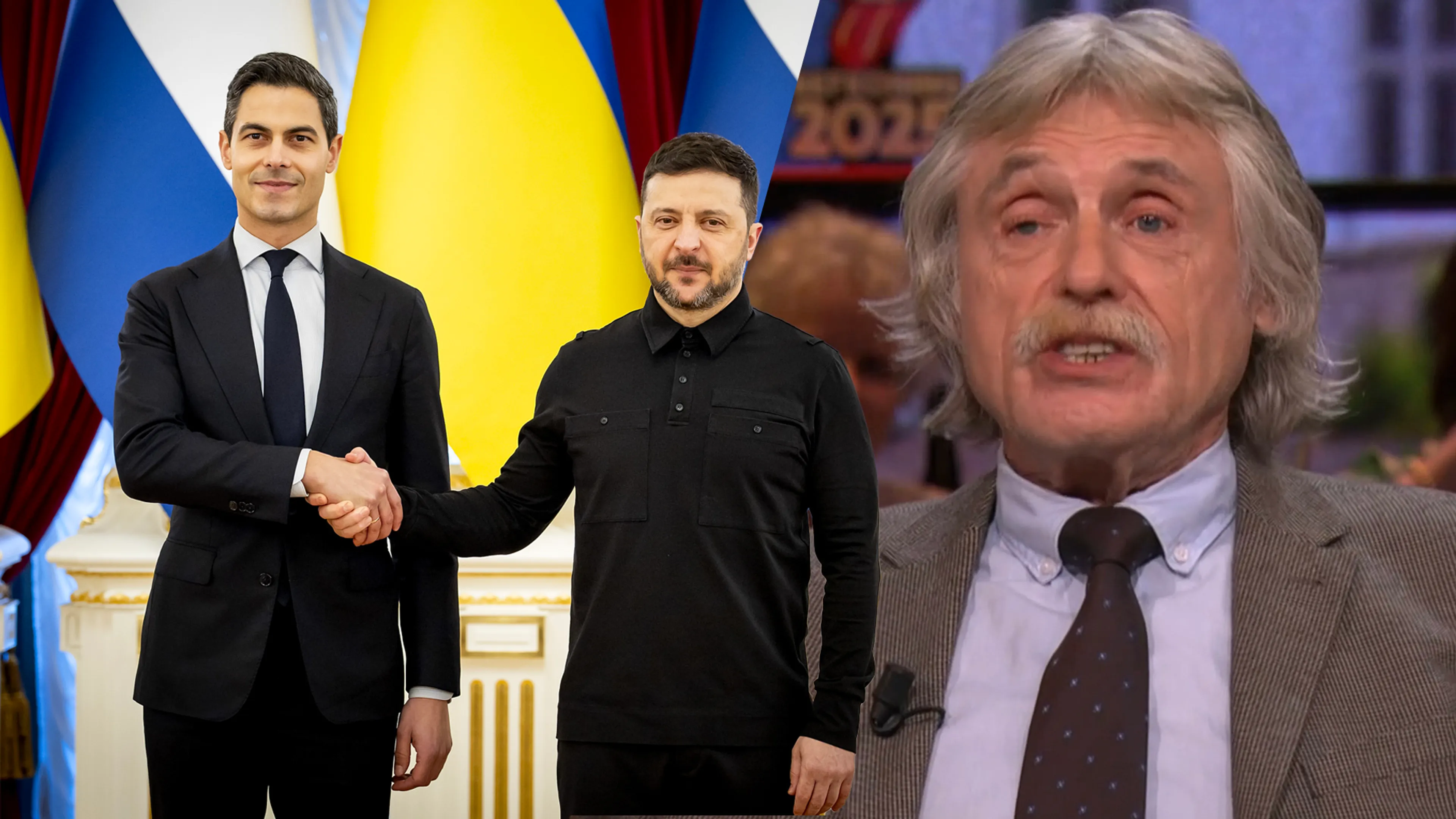 Johan Derksen stoort zich aan Rob Jetten: 'Ga eens problemen oplossen in Nederland!' 