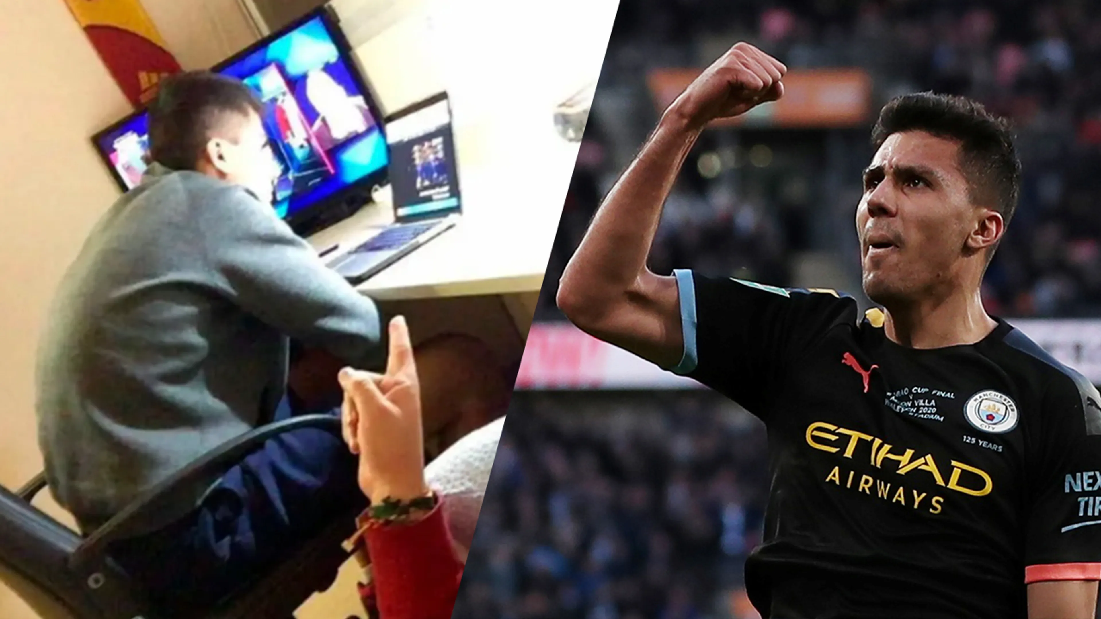 Manchester City-middenvelder Rodri verbleef maanden in studentenhuis