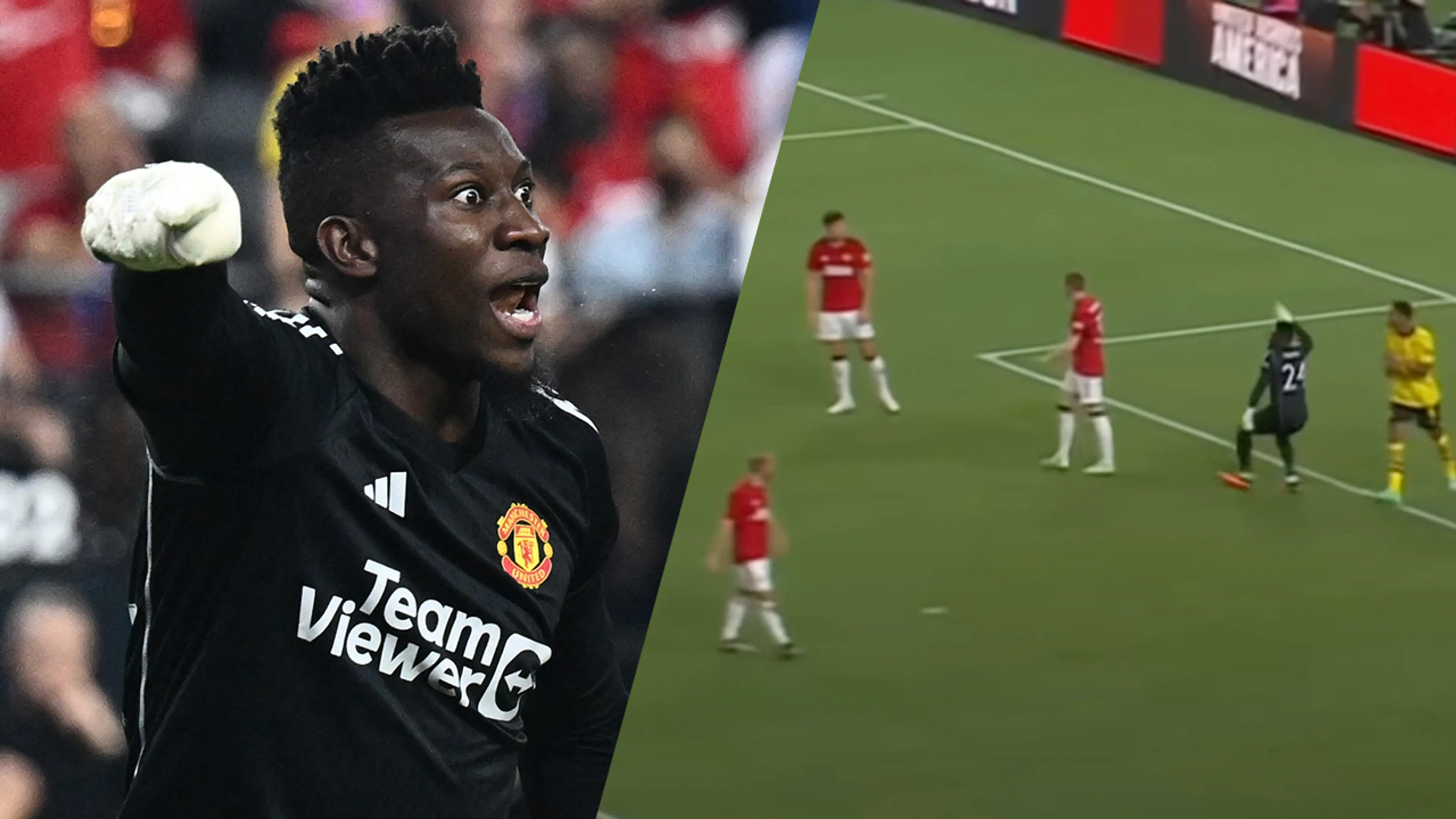 Video: Woedende Onana schreeuwt richting Maguire na knullig balverlies 