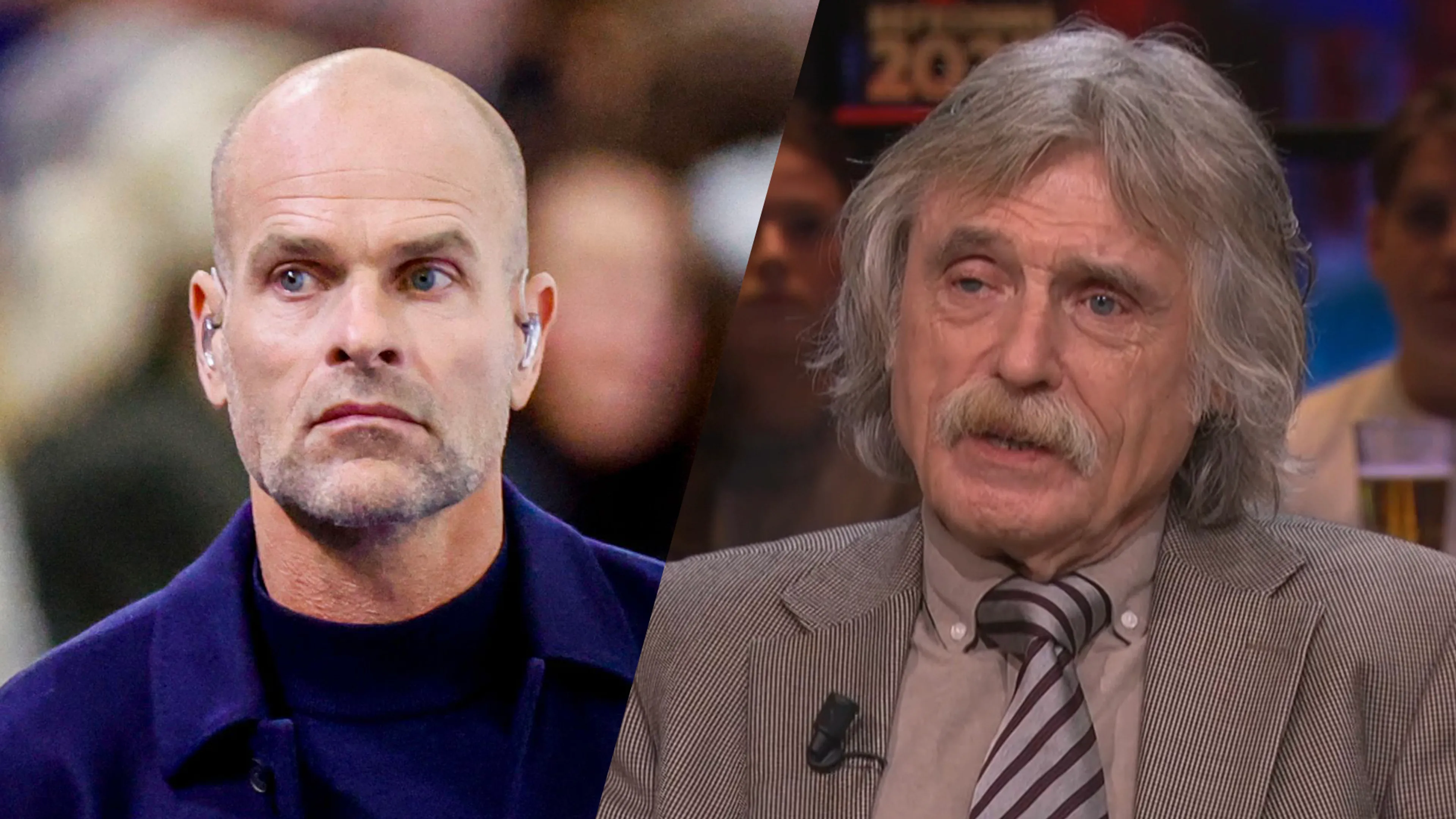 Johan Derksen stoort zich aan Erben Wennemars: 'De combinatie van enthousiasme en ADHD...'