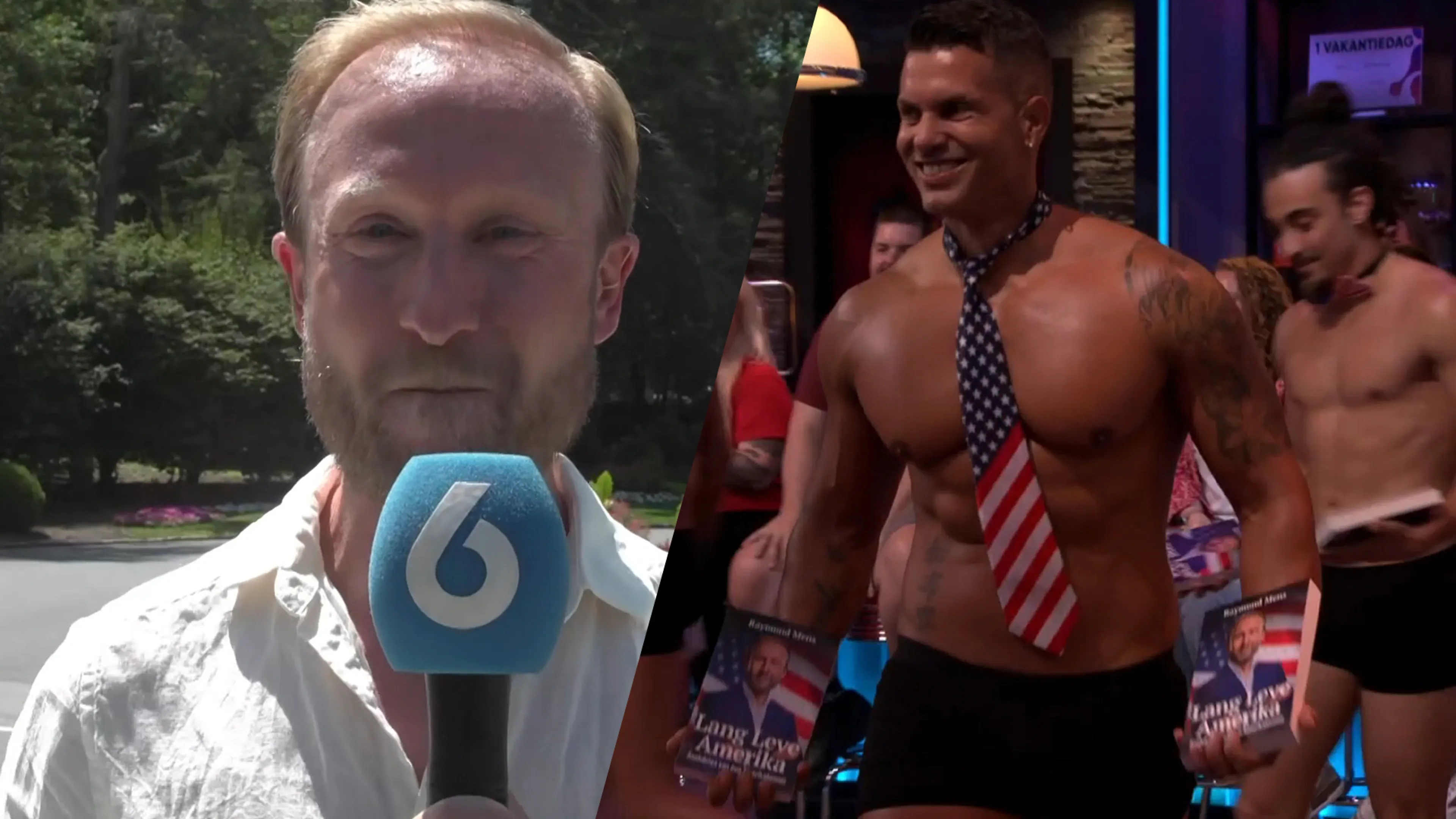 Raymond Mens trekt alles uit de kast voor boeklancering bij Vandaag Inside Oranje