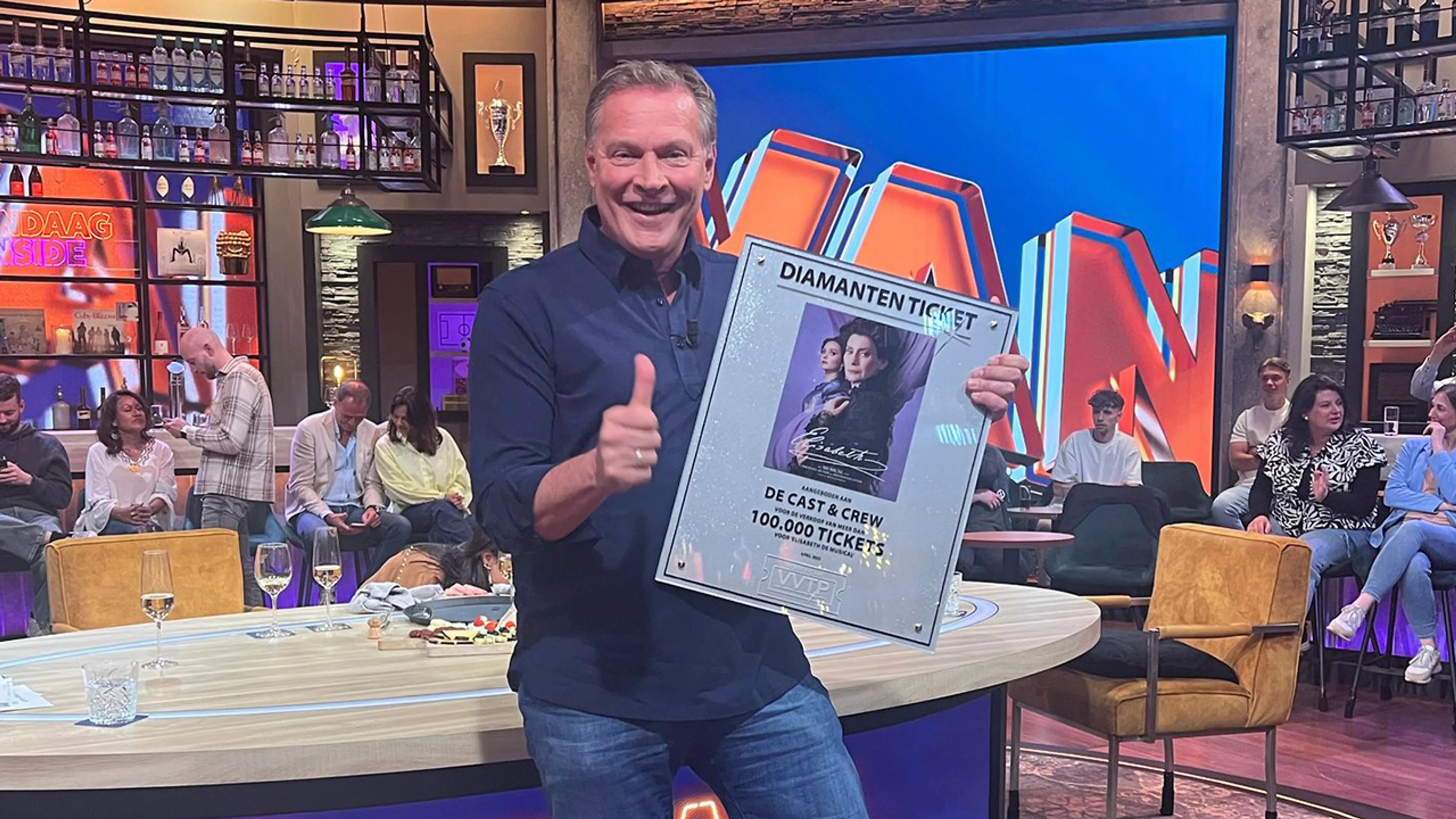 Groot feest voor Albert Verlinde! Elisabeth met zes prijzen grote winnaar bij Musical Awards
