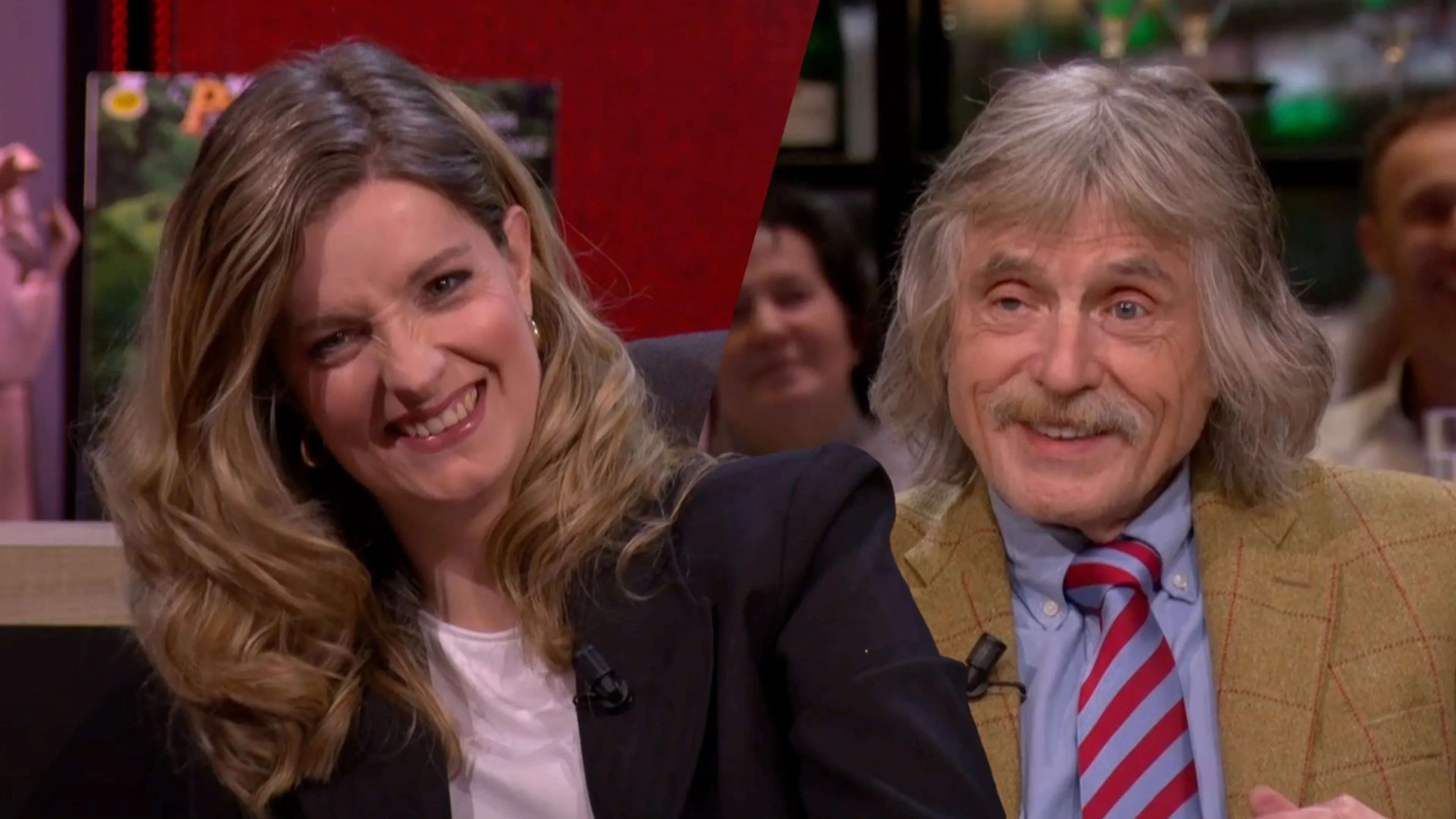 Merel Ek reageert op piemeluitspraak: 'Ik ga teveel met Johan om, denk ik!'