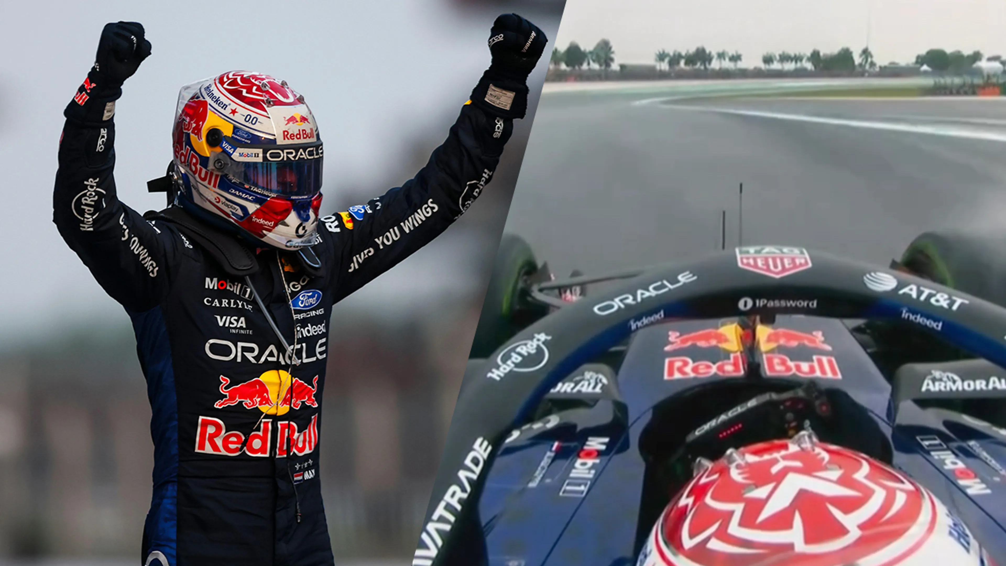 Max Verstappen blikt na 'heerlijke zege' terug op chaotische start: 'Het was heel hectisch'