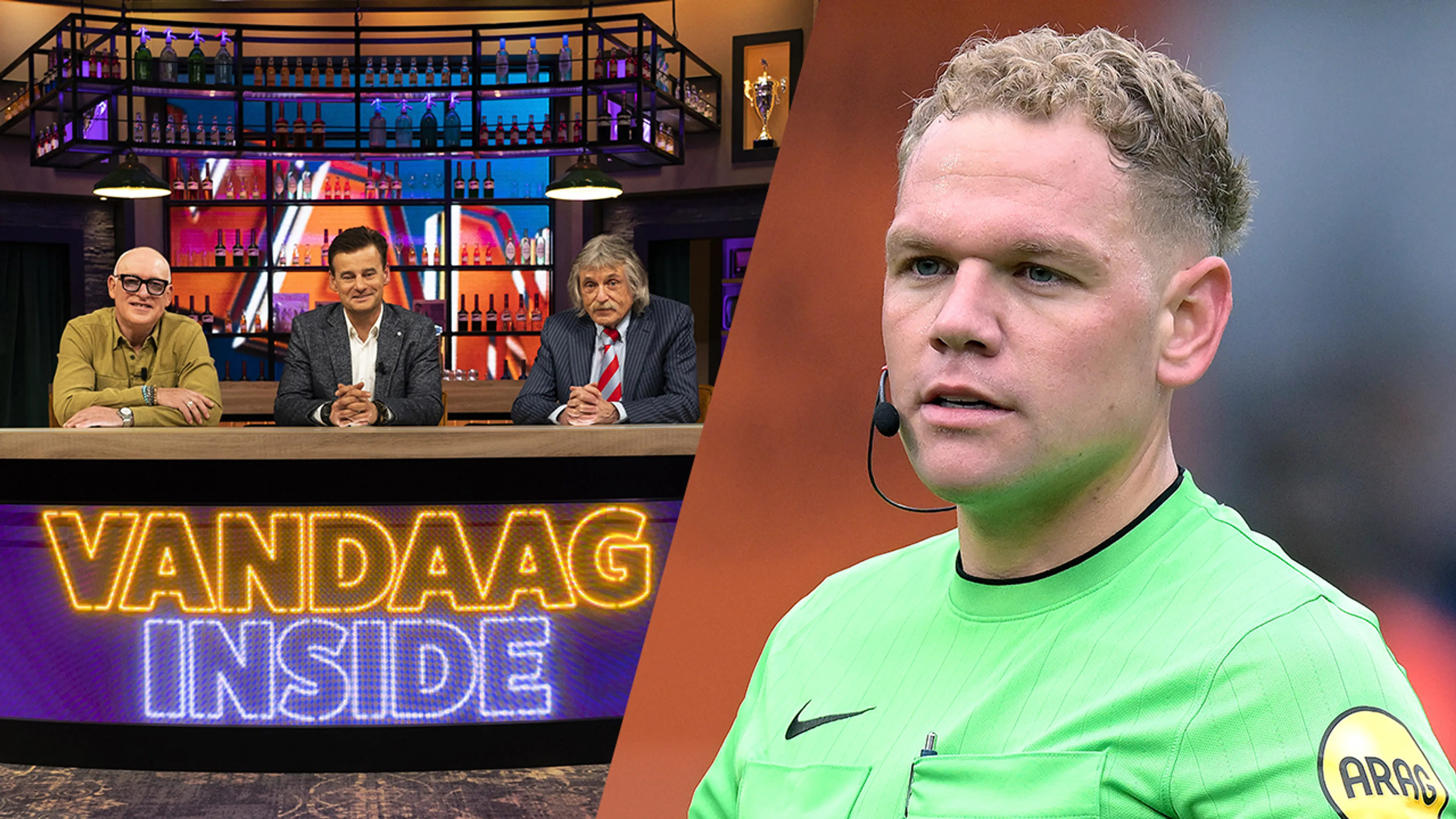 Scheidsrechter Alex Bos eerlijk over kritiek: 'Als je in Vandaag Inside kapotgemaakt wordt...'