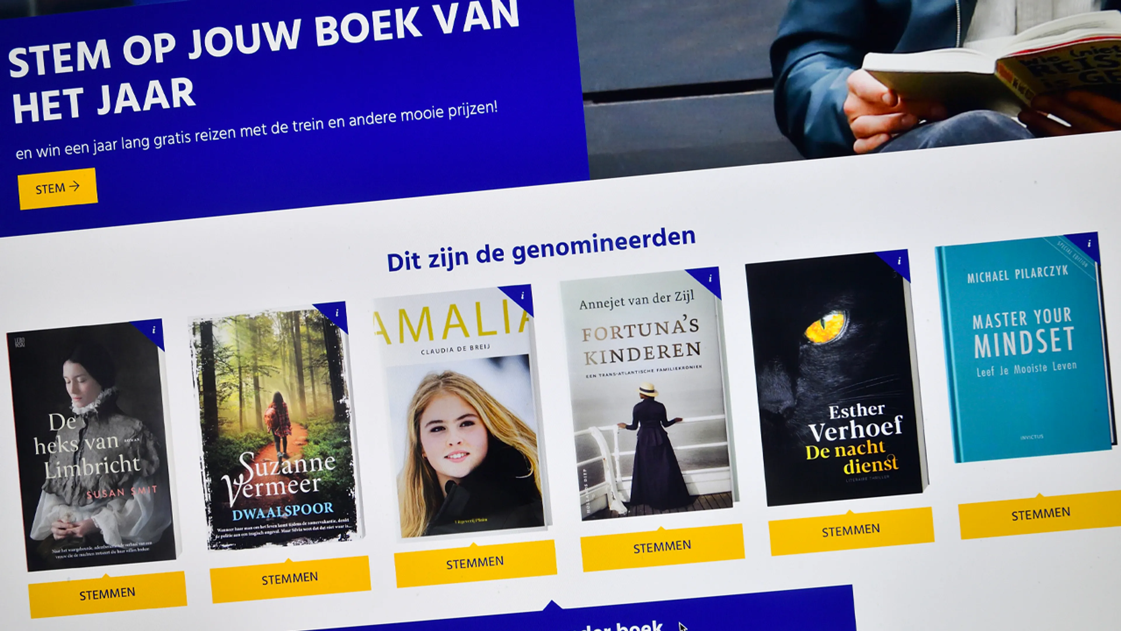 Streep door uitreiking NS Publieksprijs na gesjoemel met stemmen