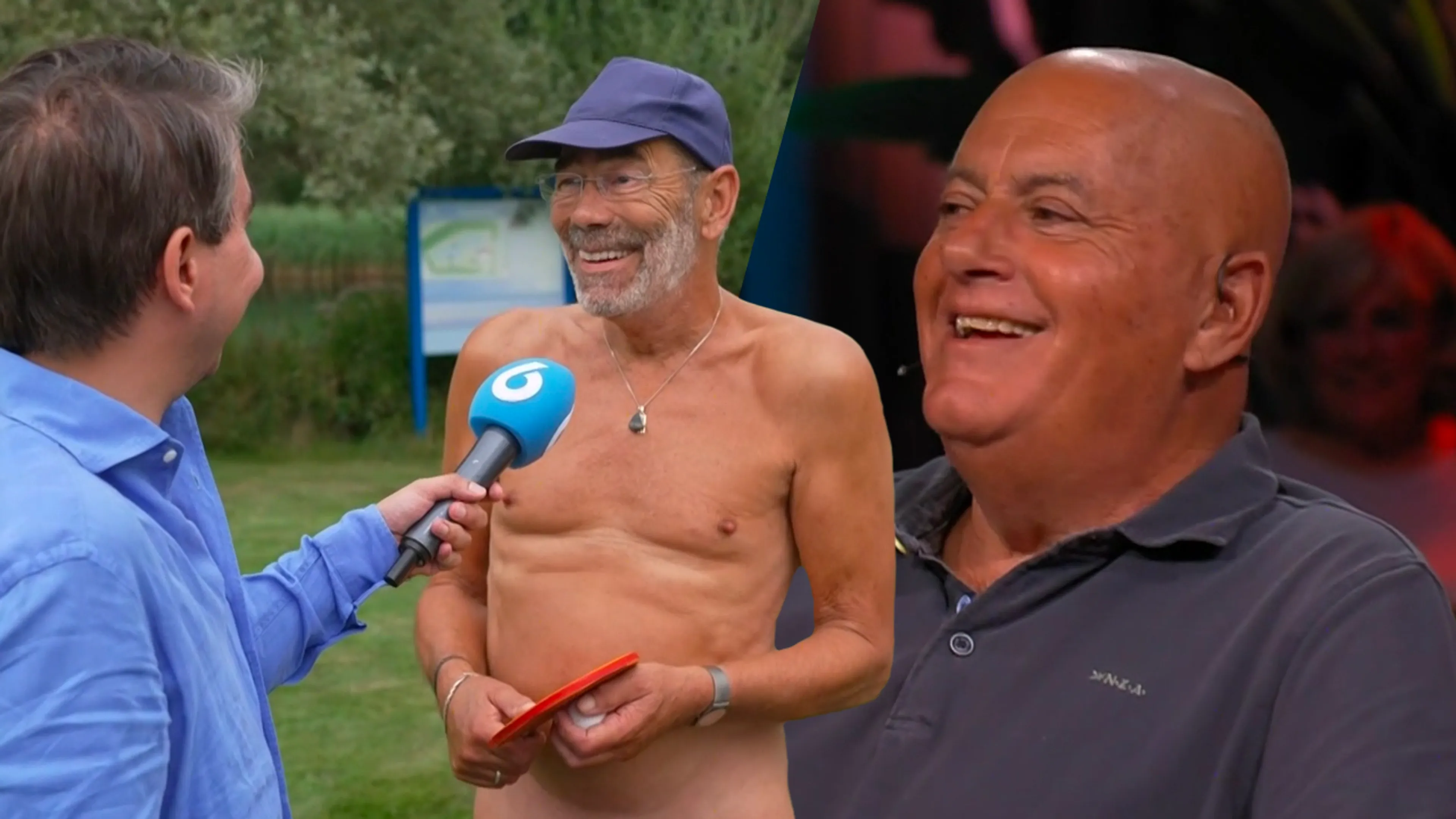 Jack van Gelder grapt over naturistencamping: 'Je zal door een wesp in je lul gestoken worden!'