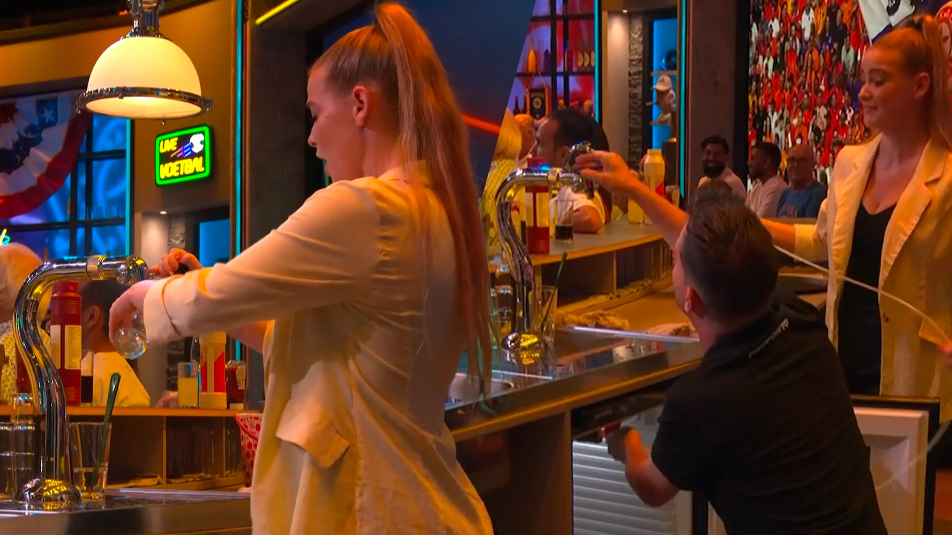Biertap in de Vandaag Inside Oranje-studio begeeft het, Proforto-mannetje schiet te hulp!