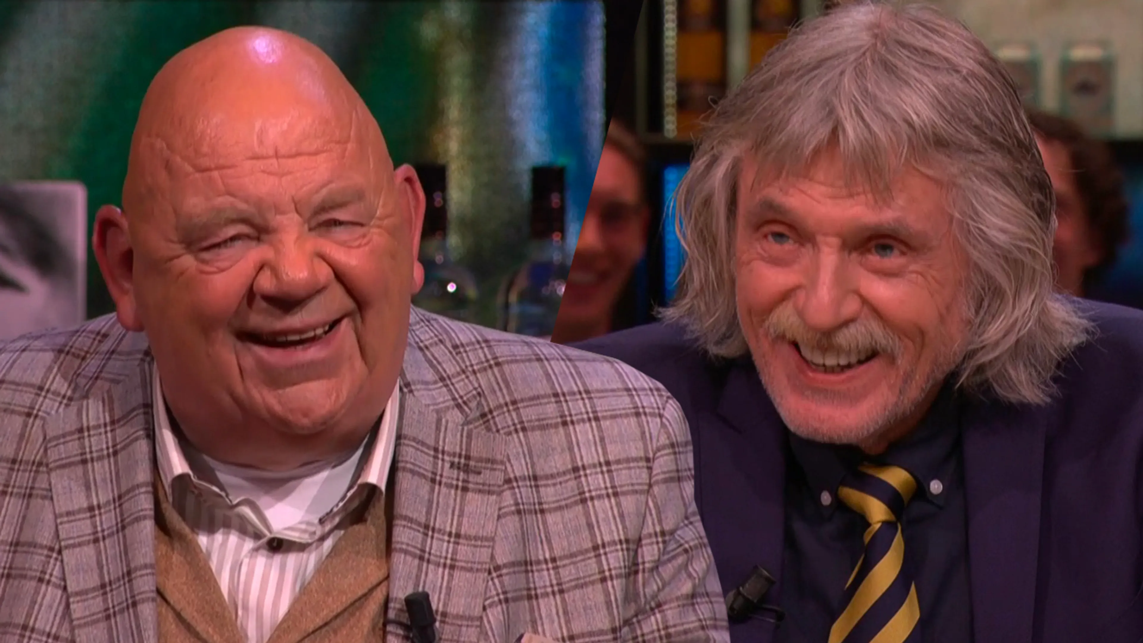Johan moet zelf het hardst lachen om grap over Pieter Cobelens: ‘Ik ben af en toe meesterlijk’
