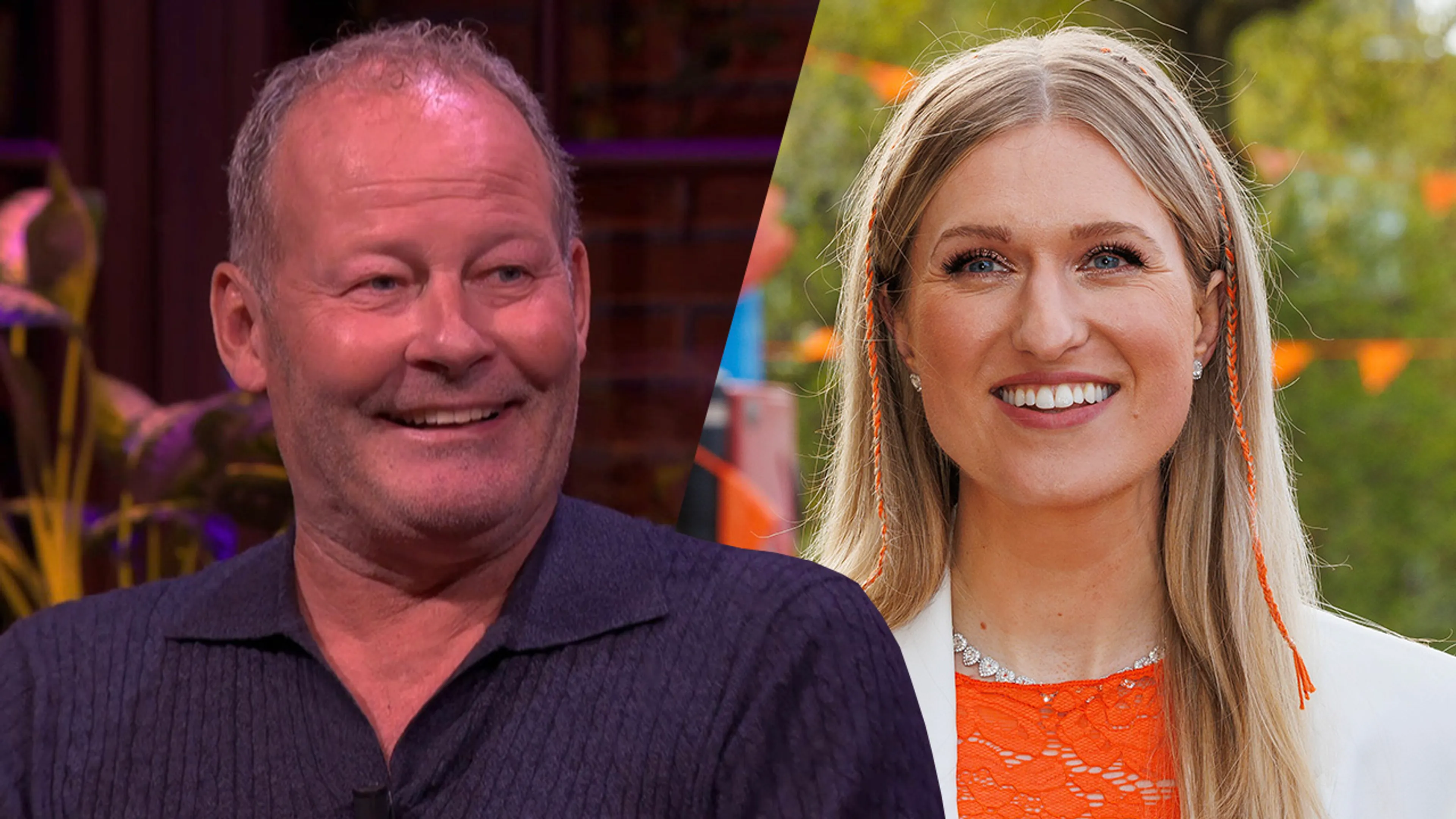 Danny Blind en Britt Dekker donderdag te gast bij Het Oranje Café