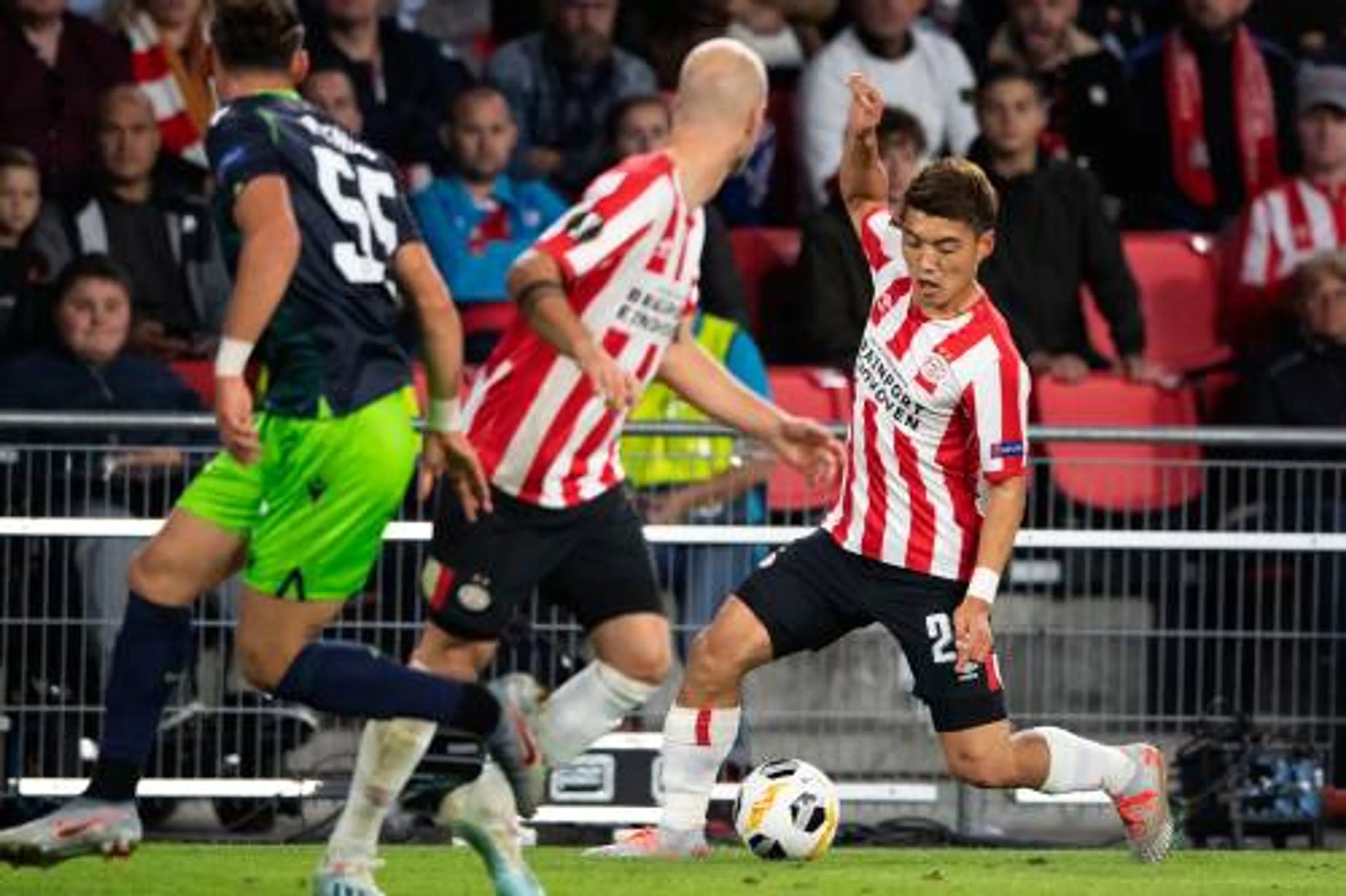 PSV met Doan tegen Rosenborg