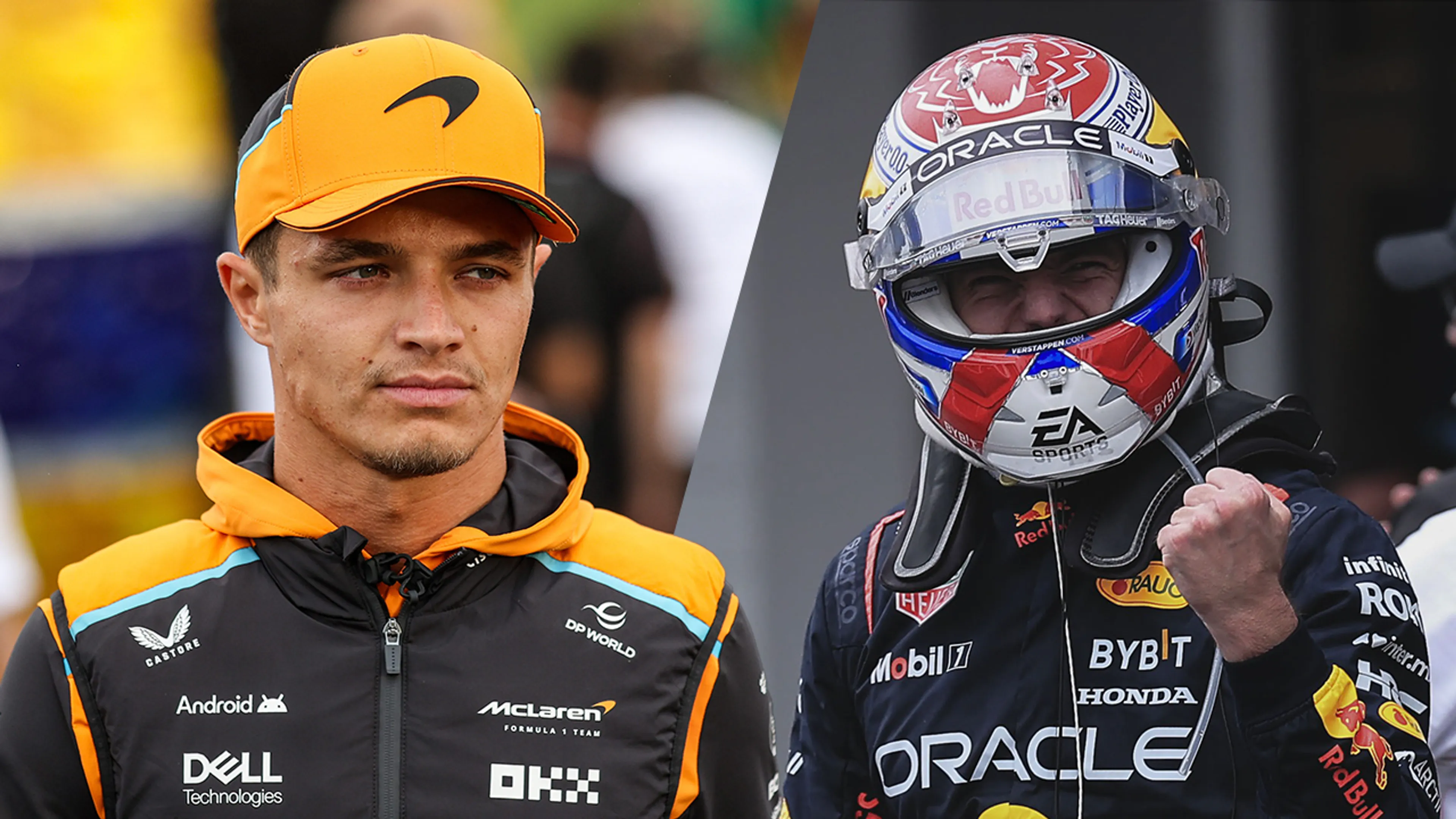 Norris baalt van 'gratis pitstop' voor Verstappen: 'Dat is geen talent, maar gewoon geluk'