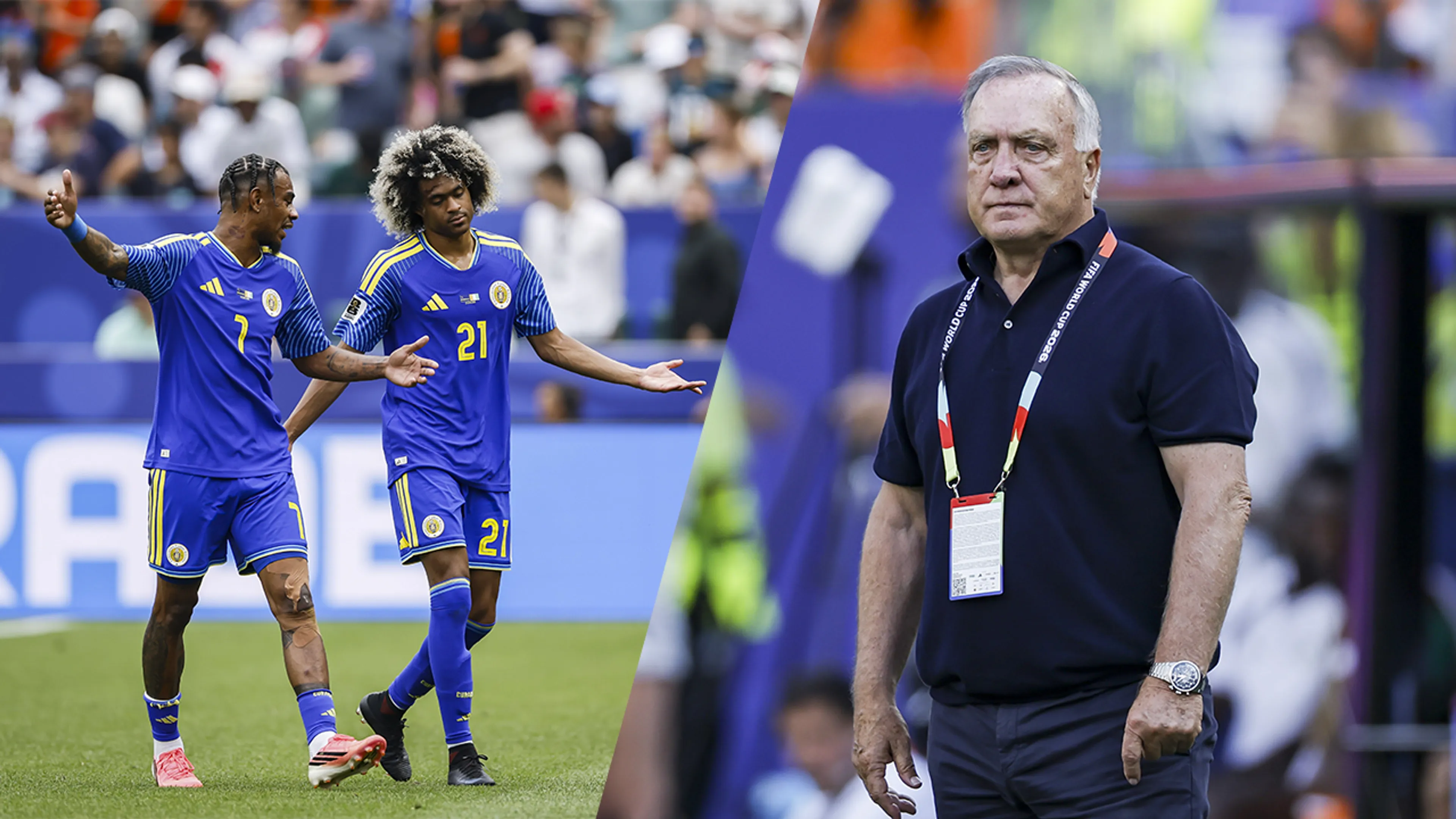 Curaçao en Dick Advocaat uitgeschakeld op WK na verlies tegen Ivoorkust