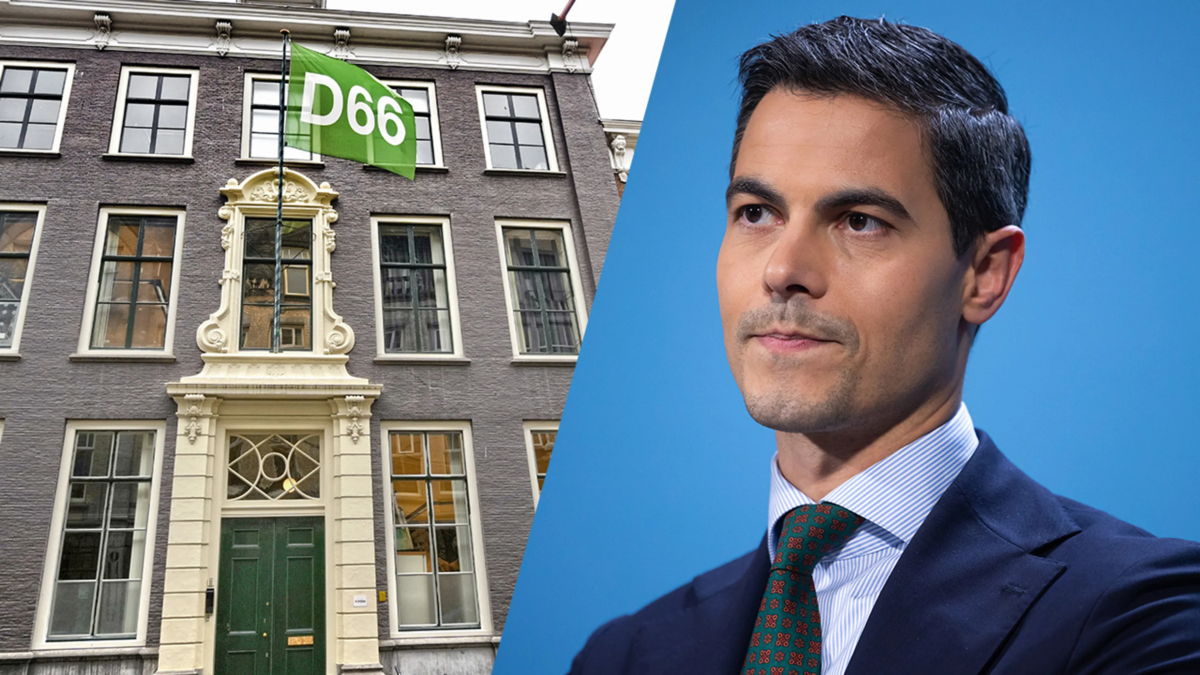 Explosie bij partijkantoor D66 in Den Haag