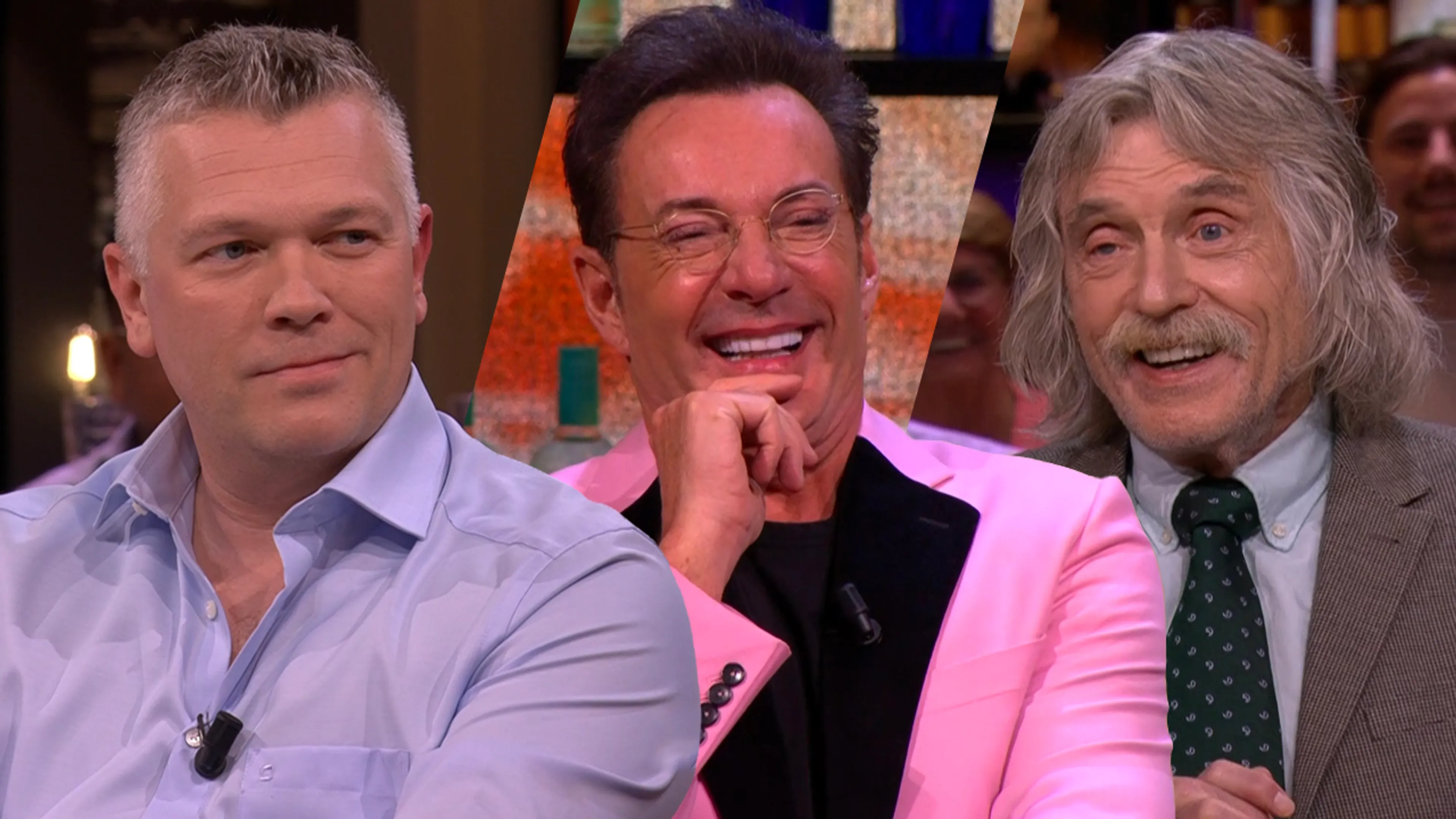 'De stemming is altijd goed wanneer Gerard Joling binnenkomt!'