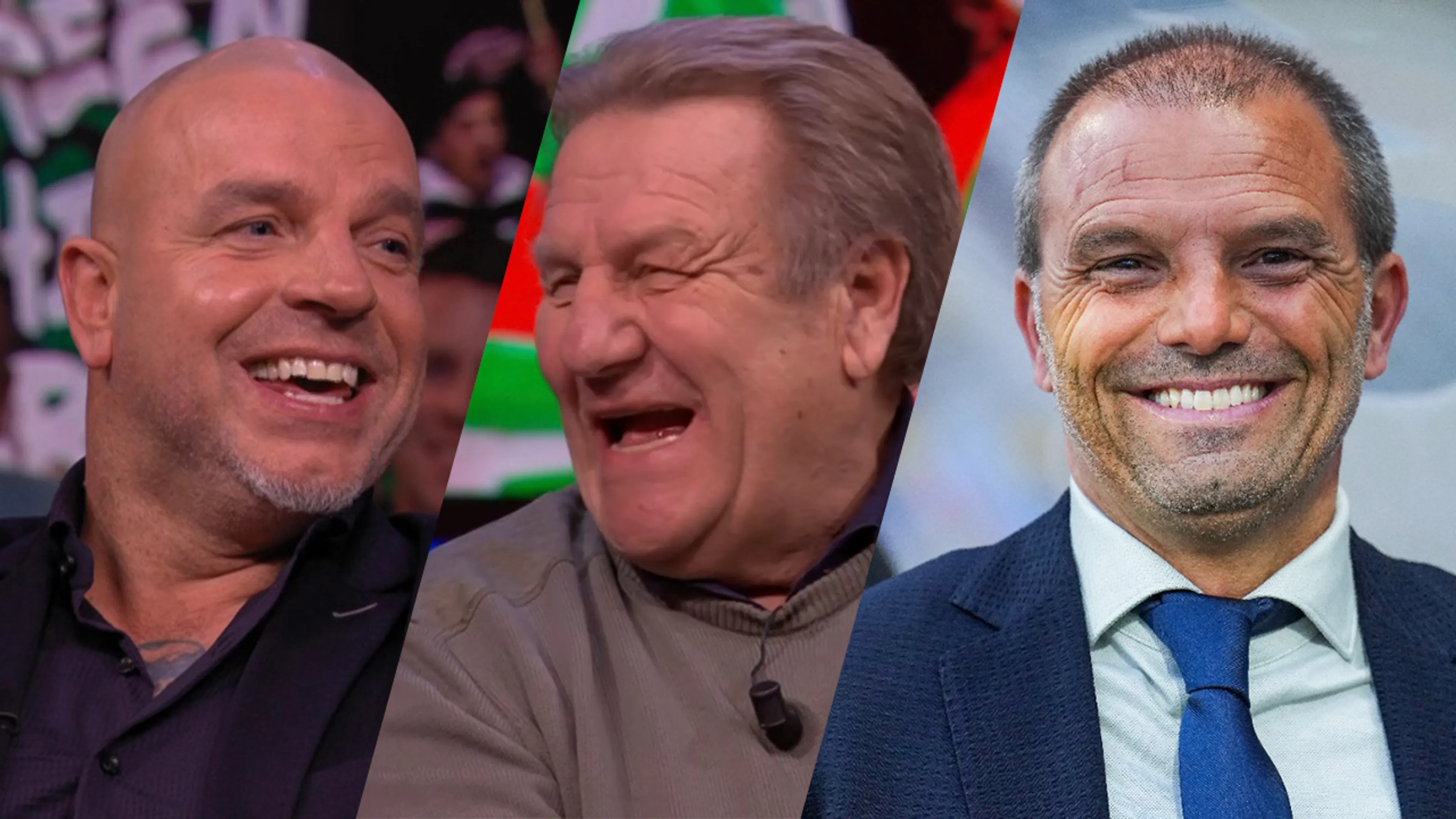Andy van der Meijde, Jan Boskamp en Maurice Steijn maandag aan tafel bij Veronica Offside