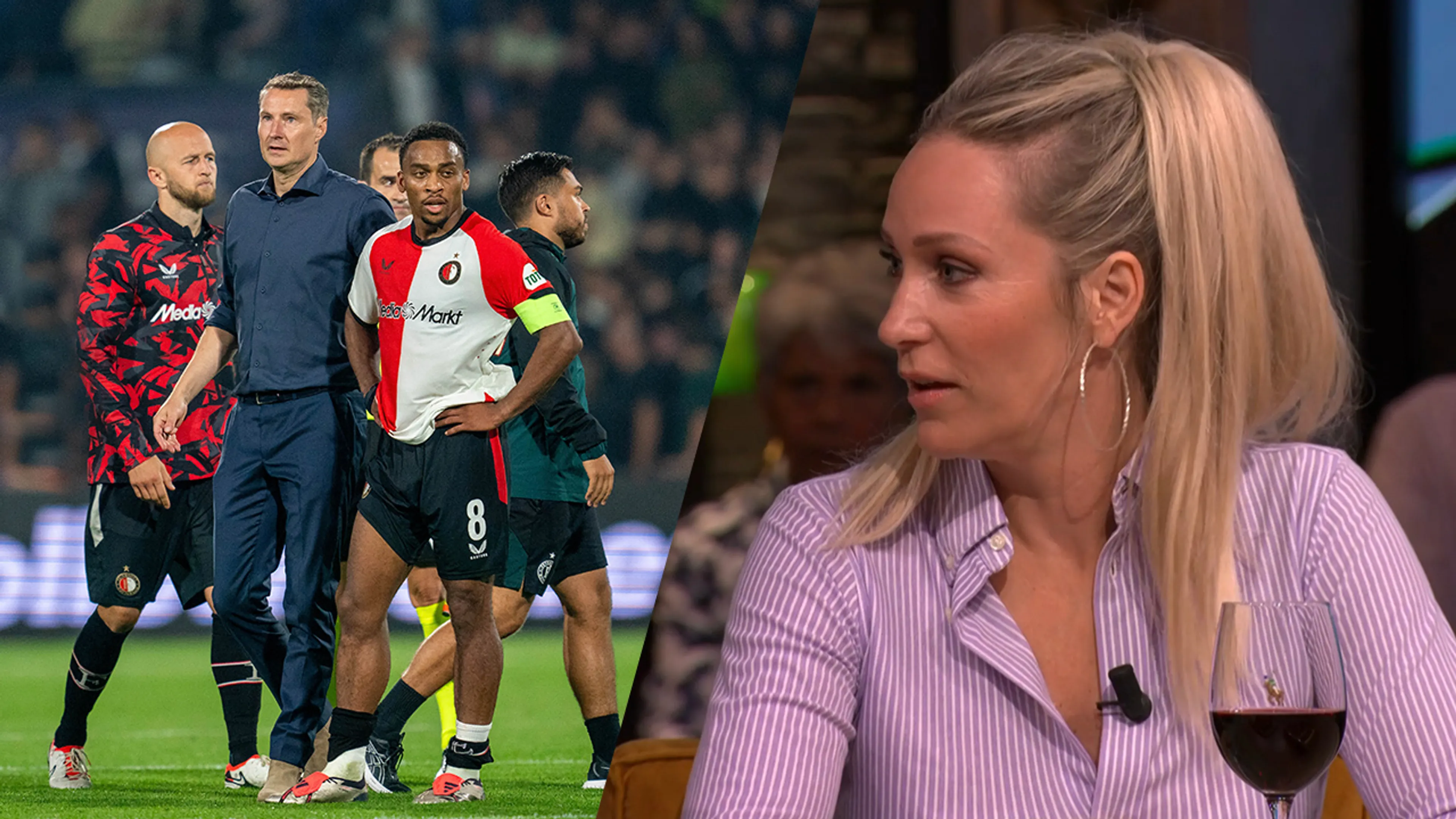 Hélène voorspelt harde ingreep bij Feyenoord: 'Nog één wedstrijd'
