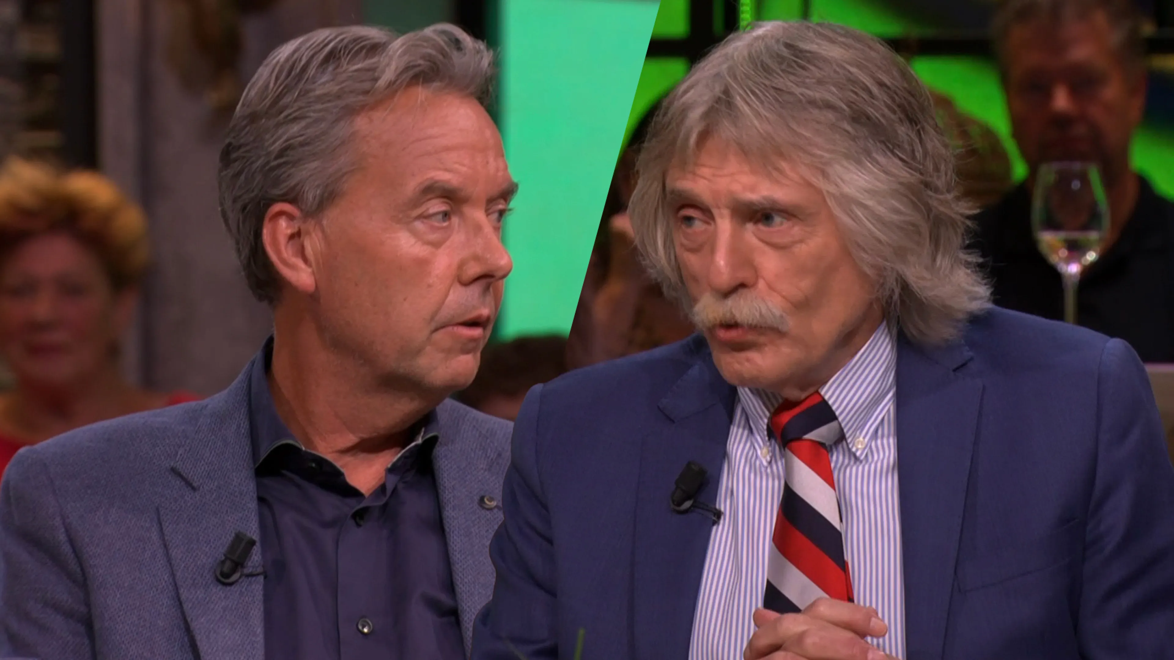 Johan corrigeert Valentijn: 'Je zit nu echt uit je nek te lullen'