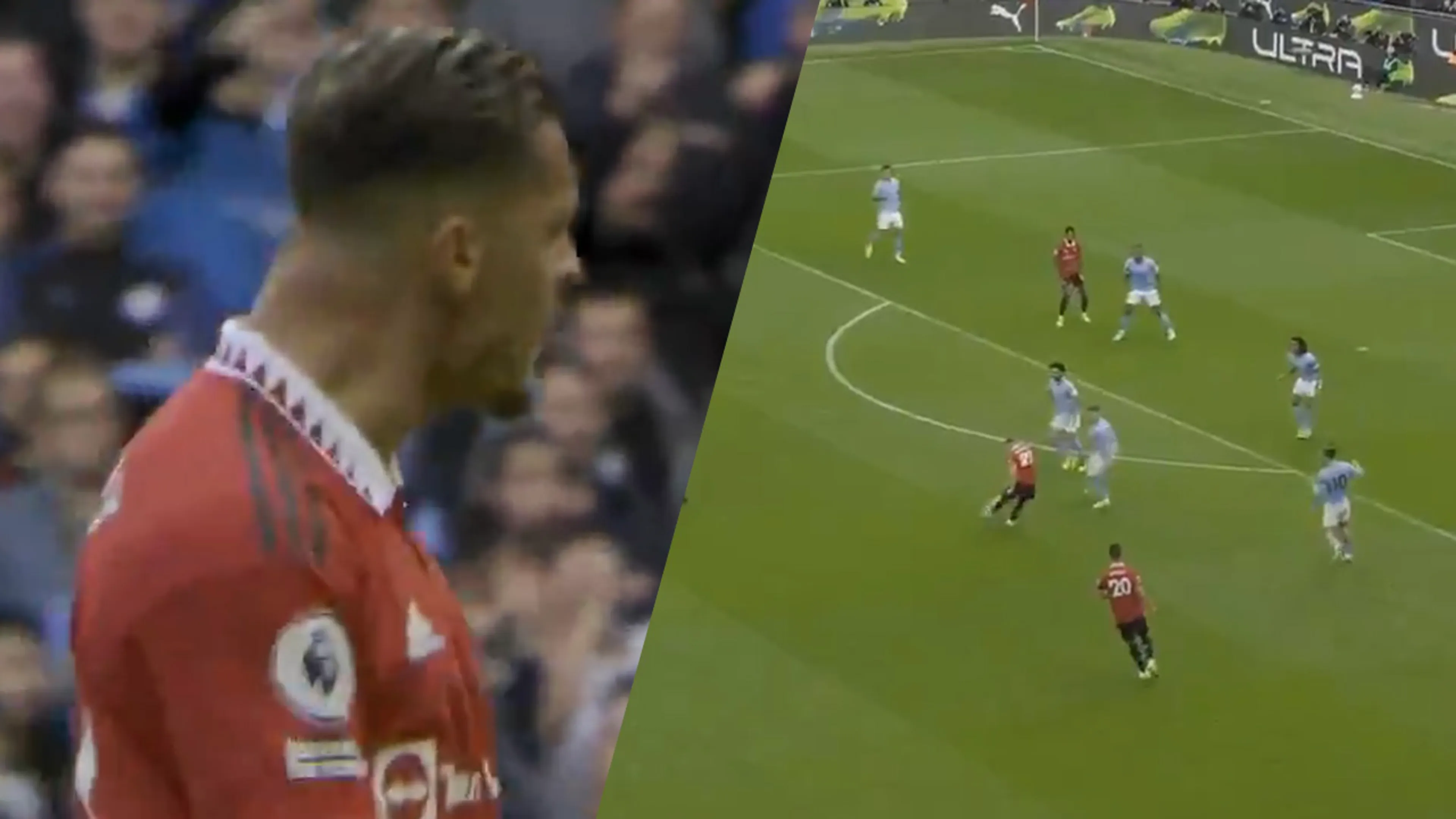 Videogoal: Antony scoort heerlijke eretreffer tegen Manchester City