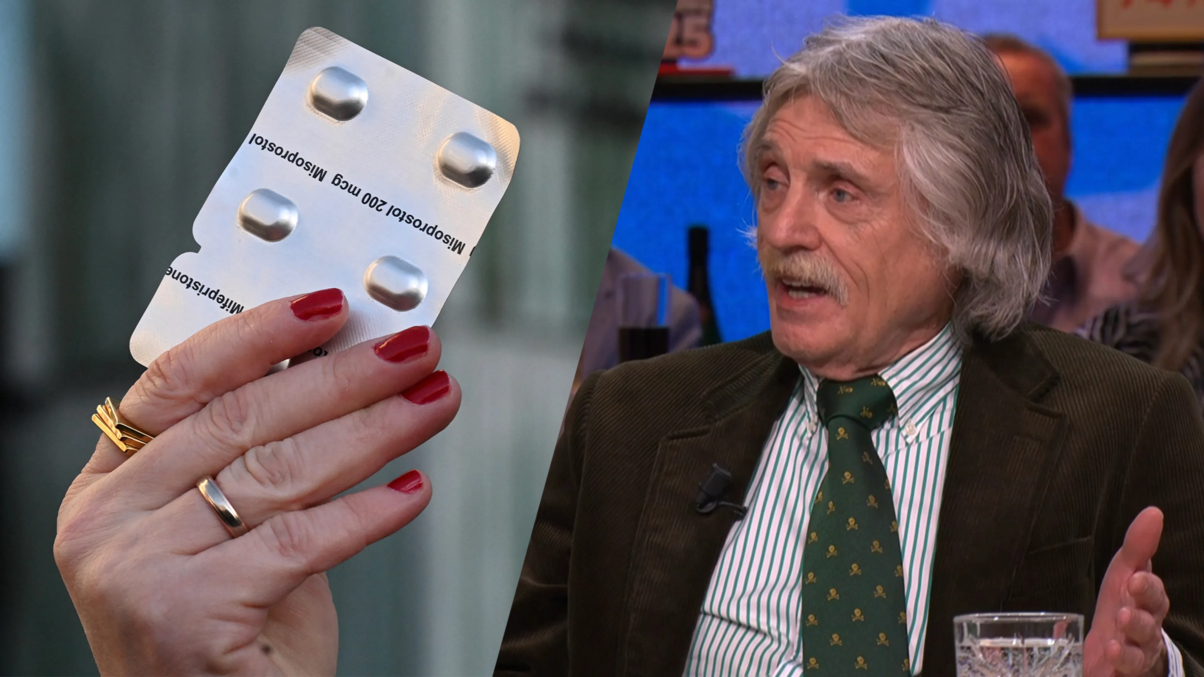 Johan Derksen over online verkrijgbare abortuspil: 'De vrouw is eindelijk de baas over haar eigen welzijn'